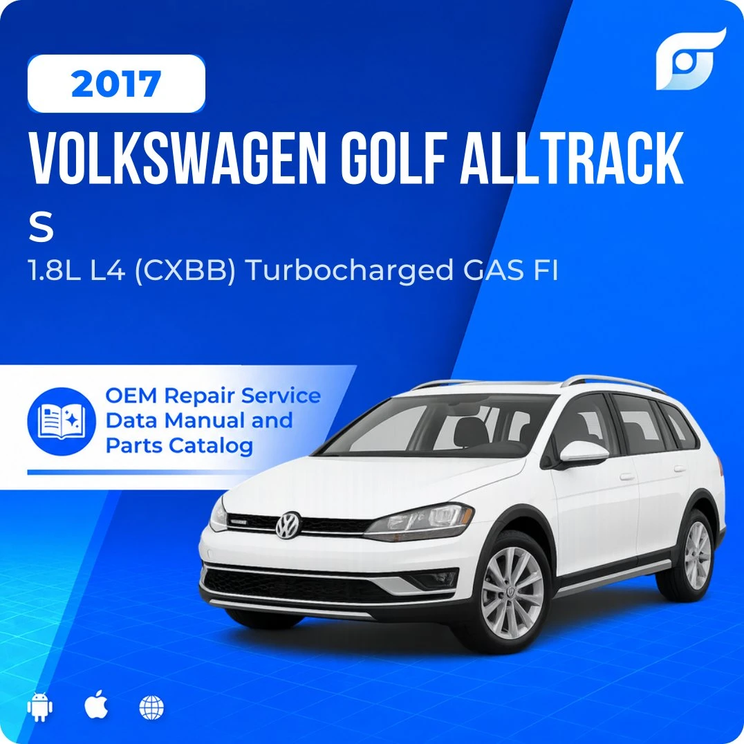 2017 Volkswagen Golf Alltrack S - OEM Repair Service Manual