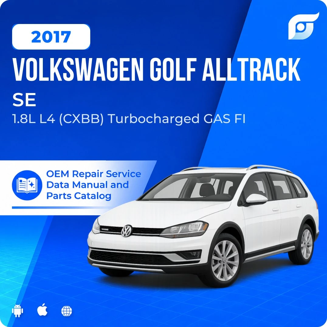 2017 Volkswagen Golf Alltrack SE - OEM Repair Service Manual