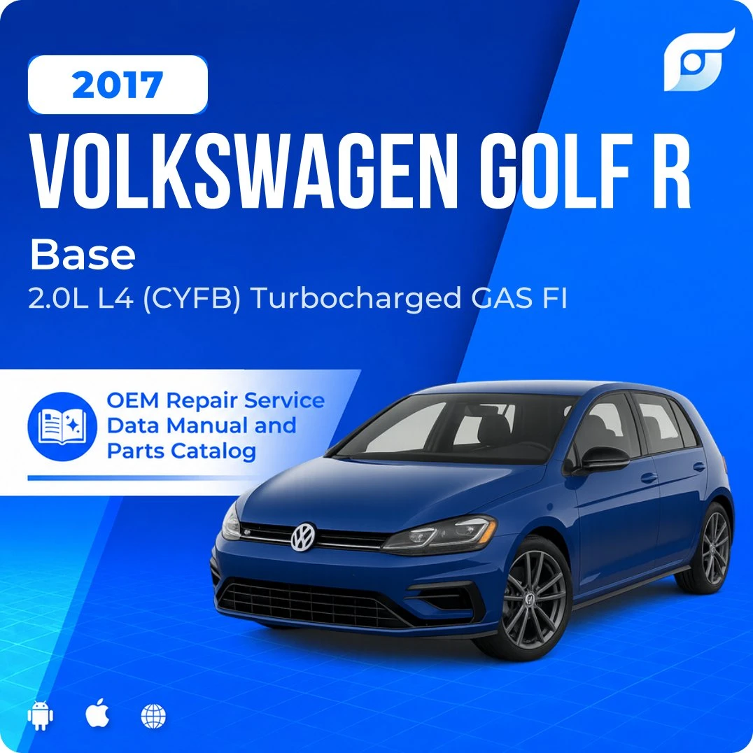 2017 Volkswagen Golf R Base - OEM Repair Service Manual
