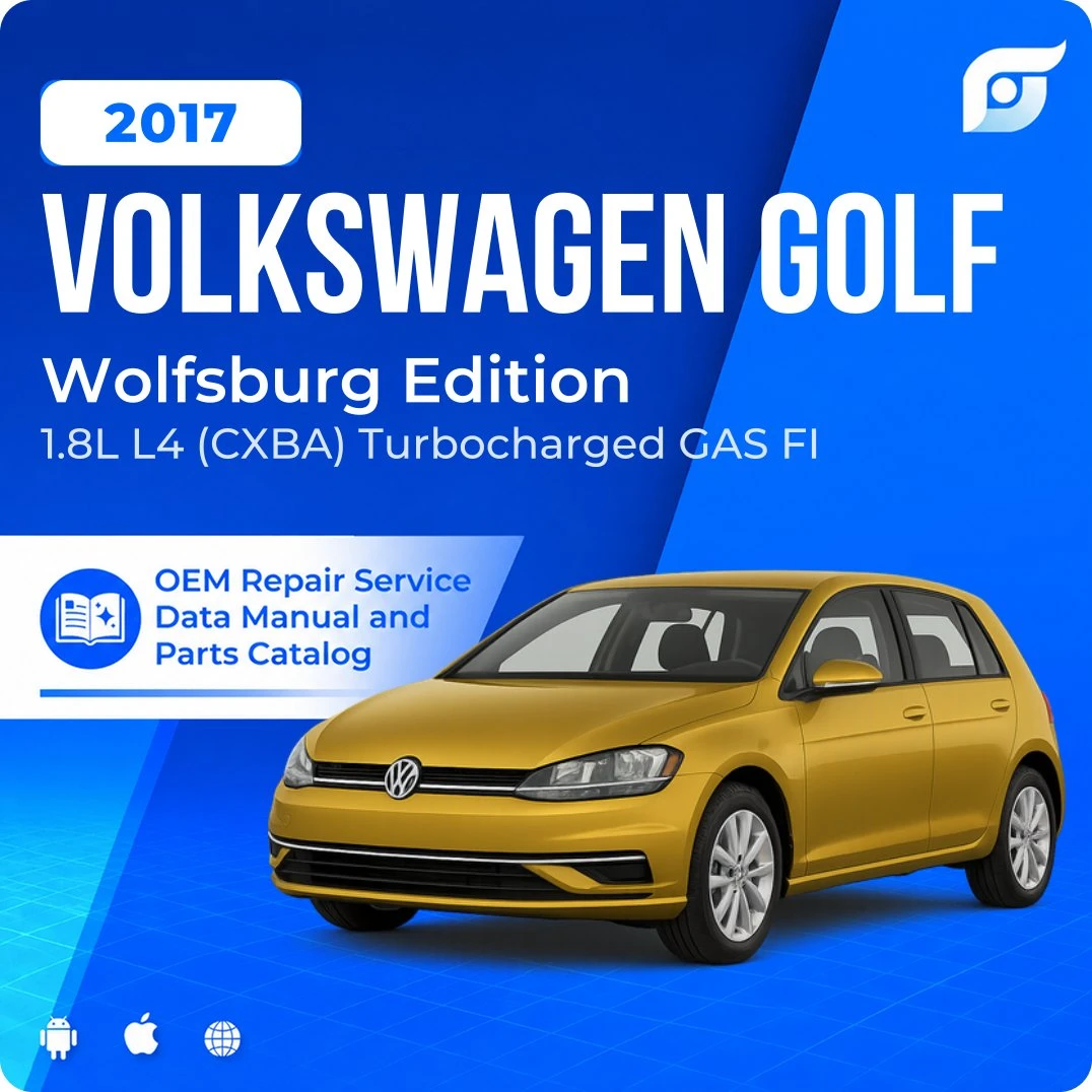 2017 Volkswagen Golf Wolfsburg Edition - OEM Repair Service Manual