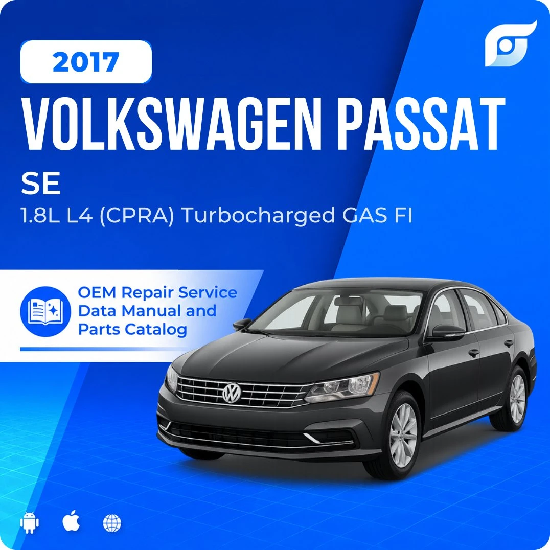 2017 Volkswagen Passat SE - OEM Repair Service Manual