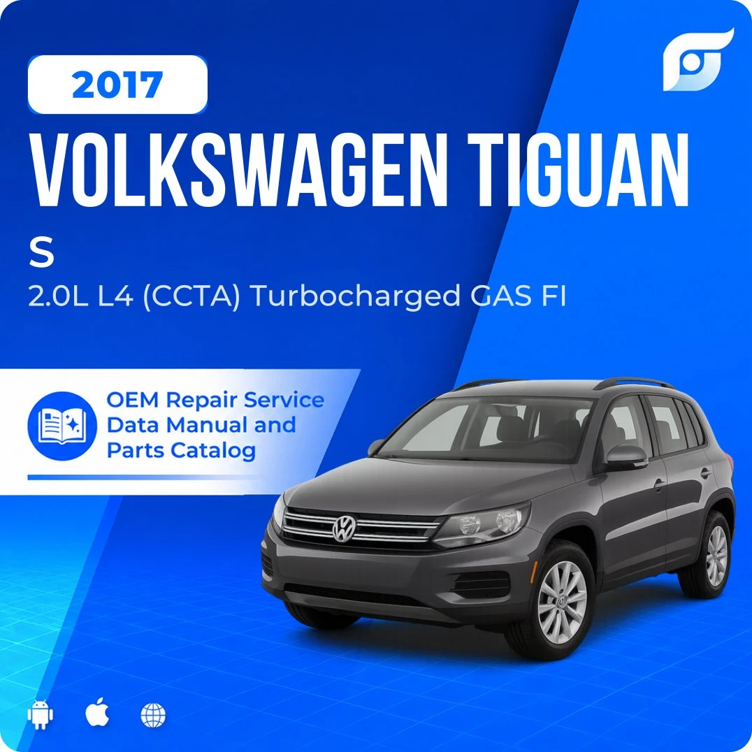 2017 Volkswagen Tiguan S - OEM Repair Service Manual