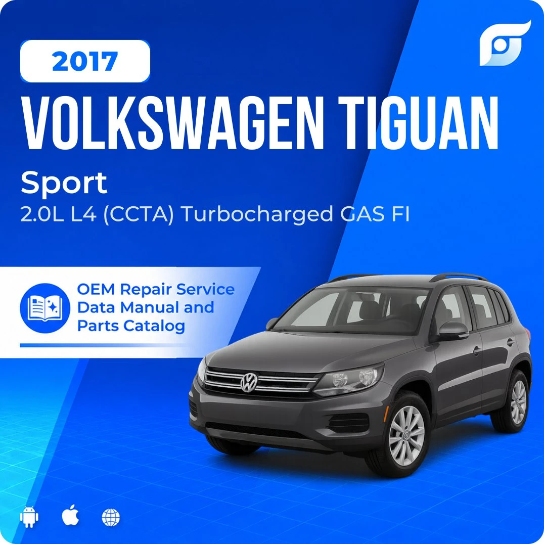 2017 Volkswagen Tiguan Sport - OEM Repair Service Manual