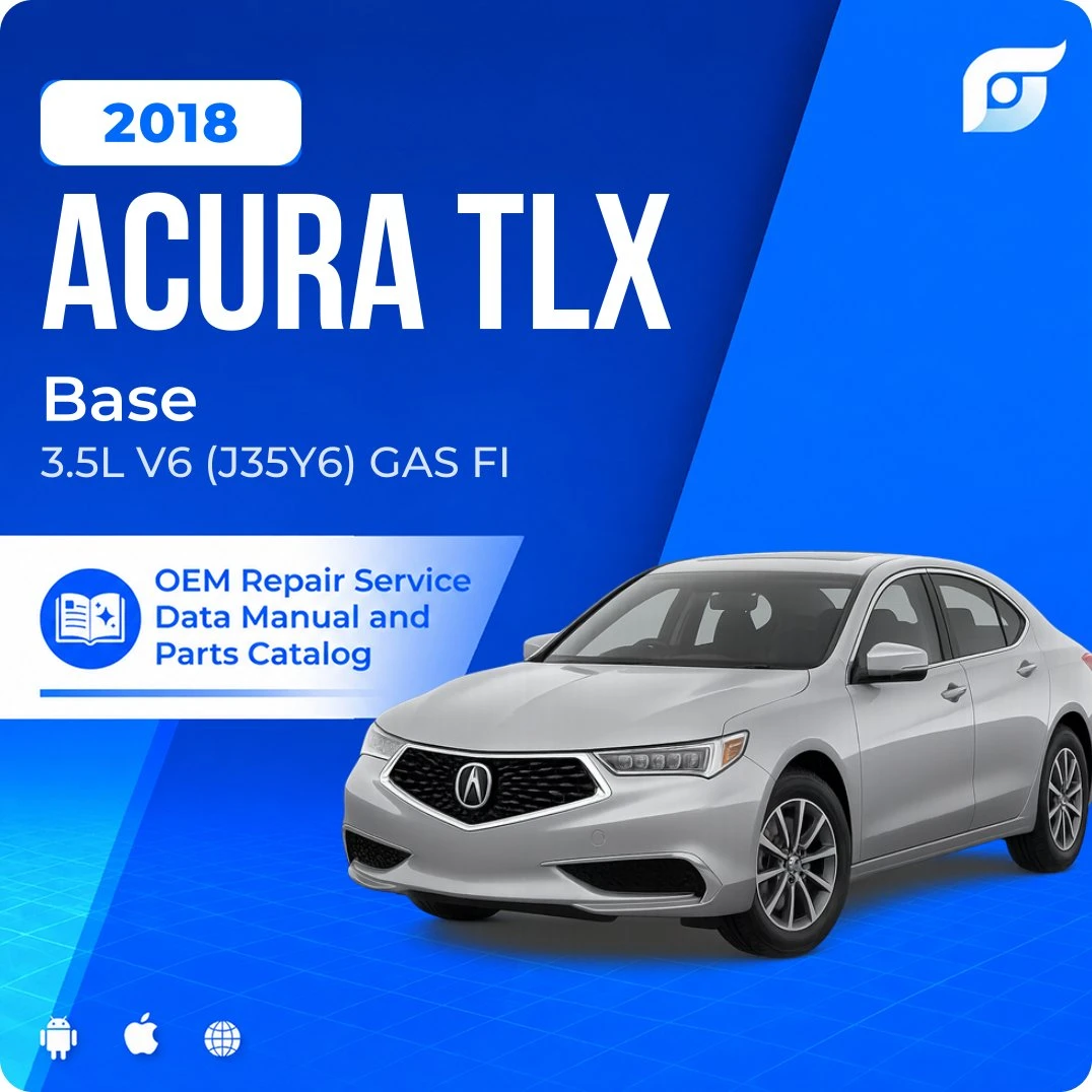 2018 Acura TLX Base - OEM Repair Service Manual