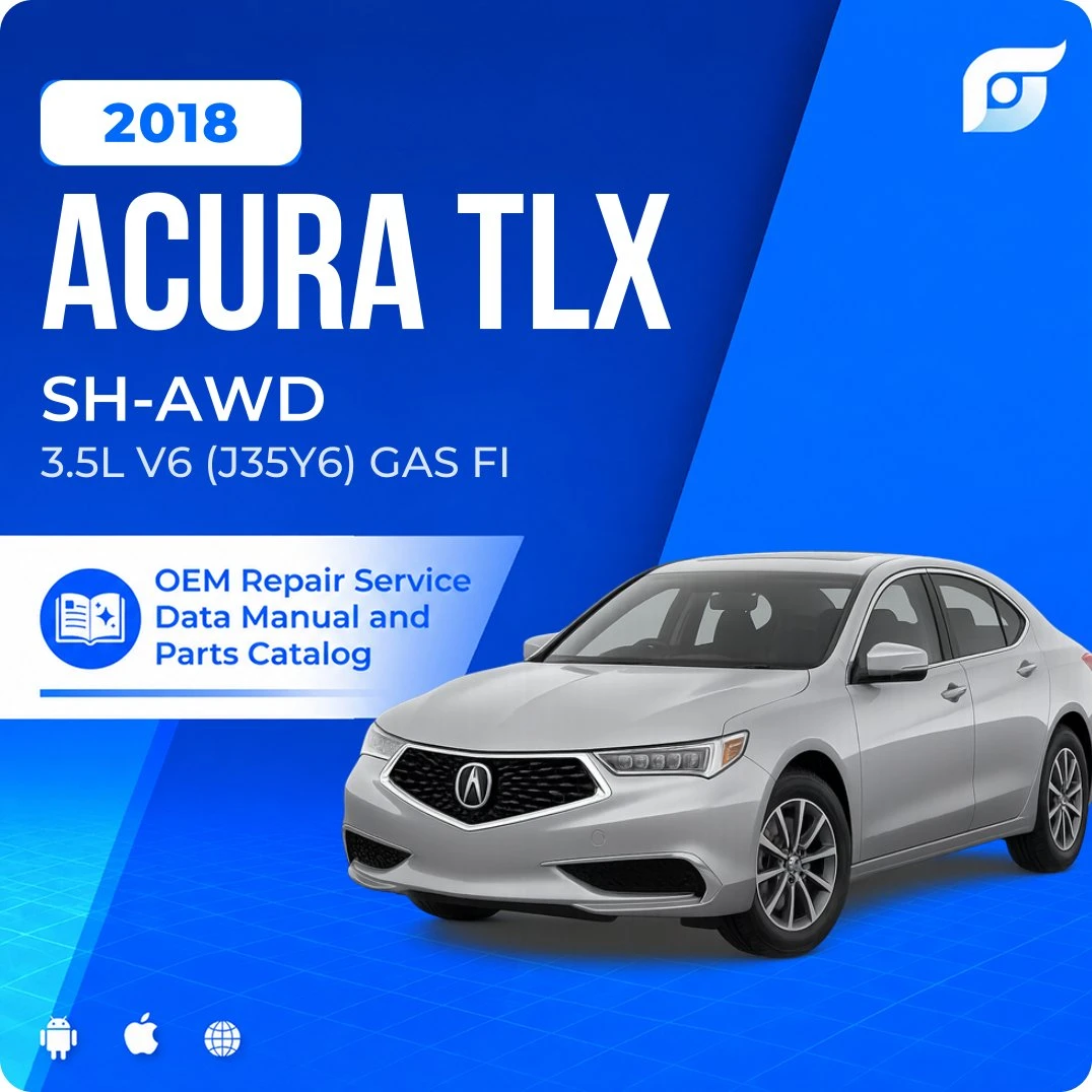 2018 Acura TLX SH-AWD - OEM Repair Service Manual