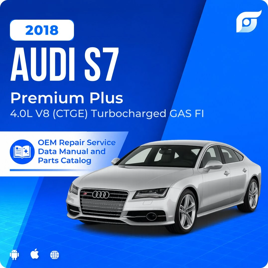 2018 Audi S7 Premium Plus - OEM Repair Service Manual