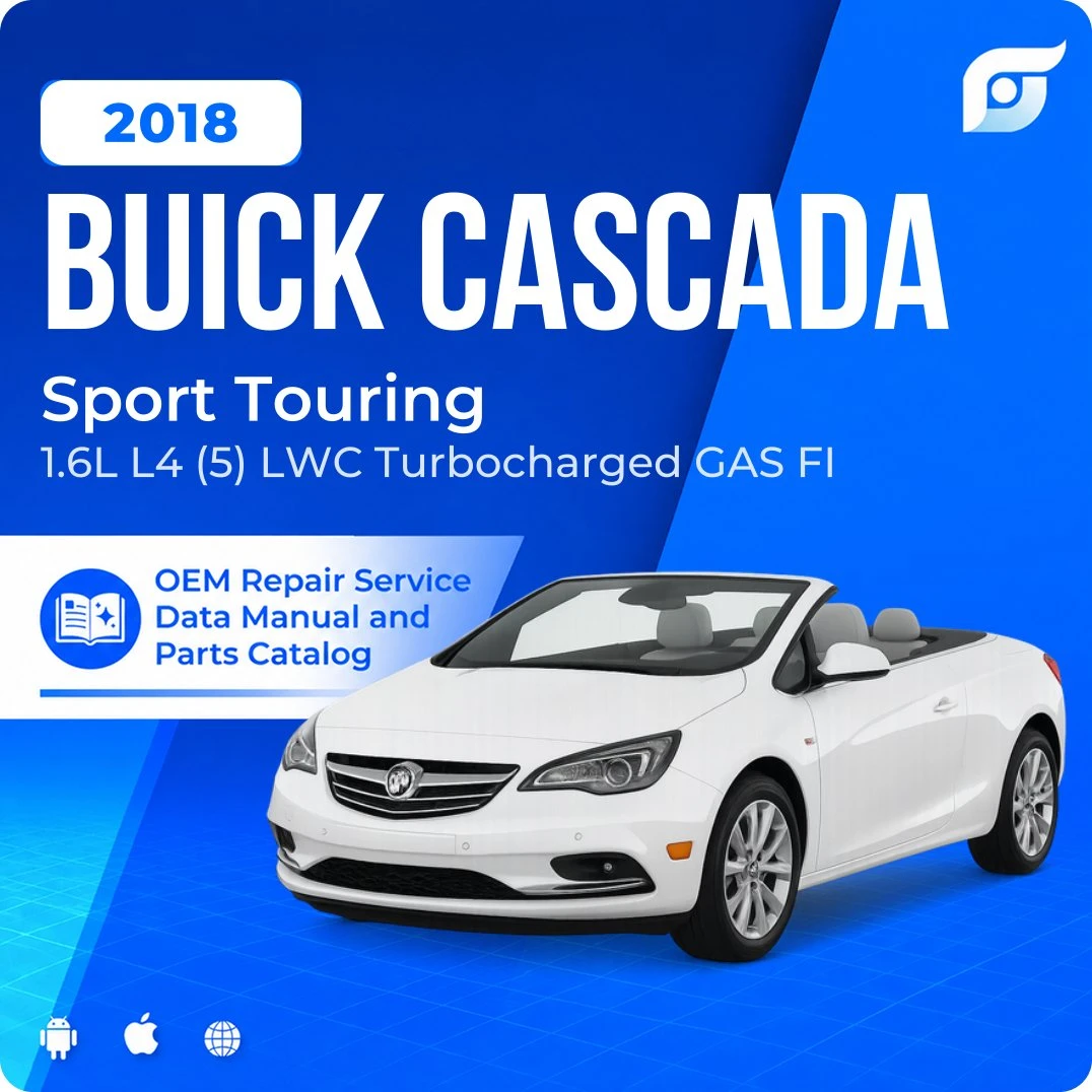 2018 Buick Cascada Sport Touring - OEM Repair Service Manual