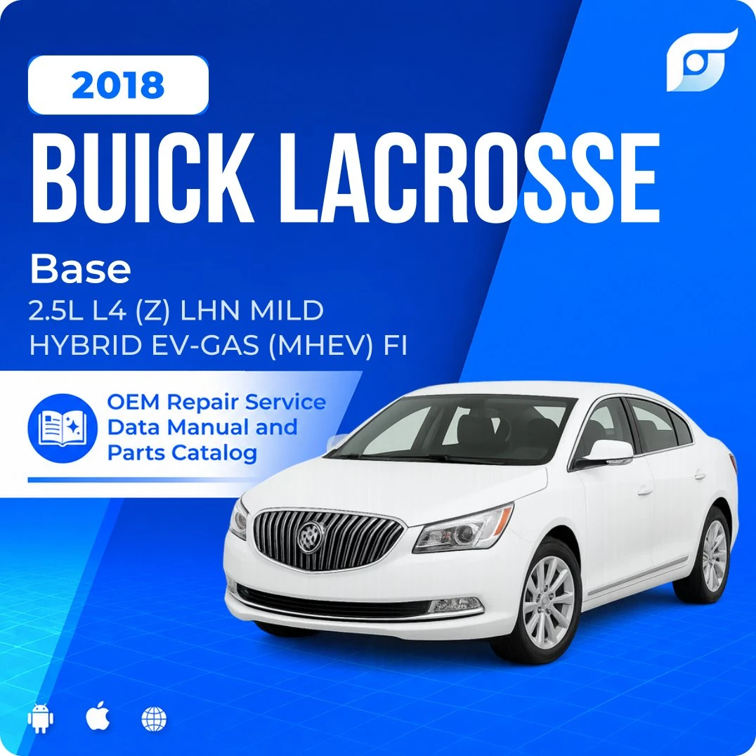 2018 Buick LaCrosse Base - OEM Repair Service Manual