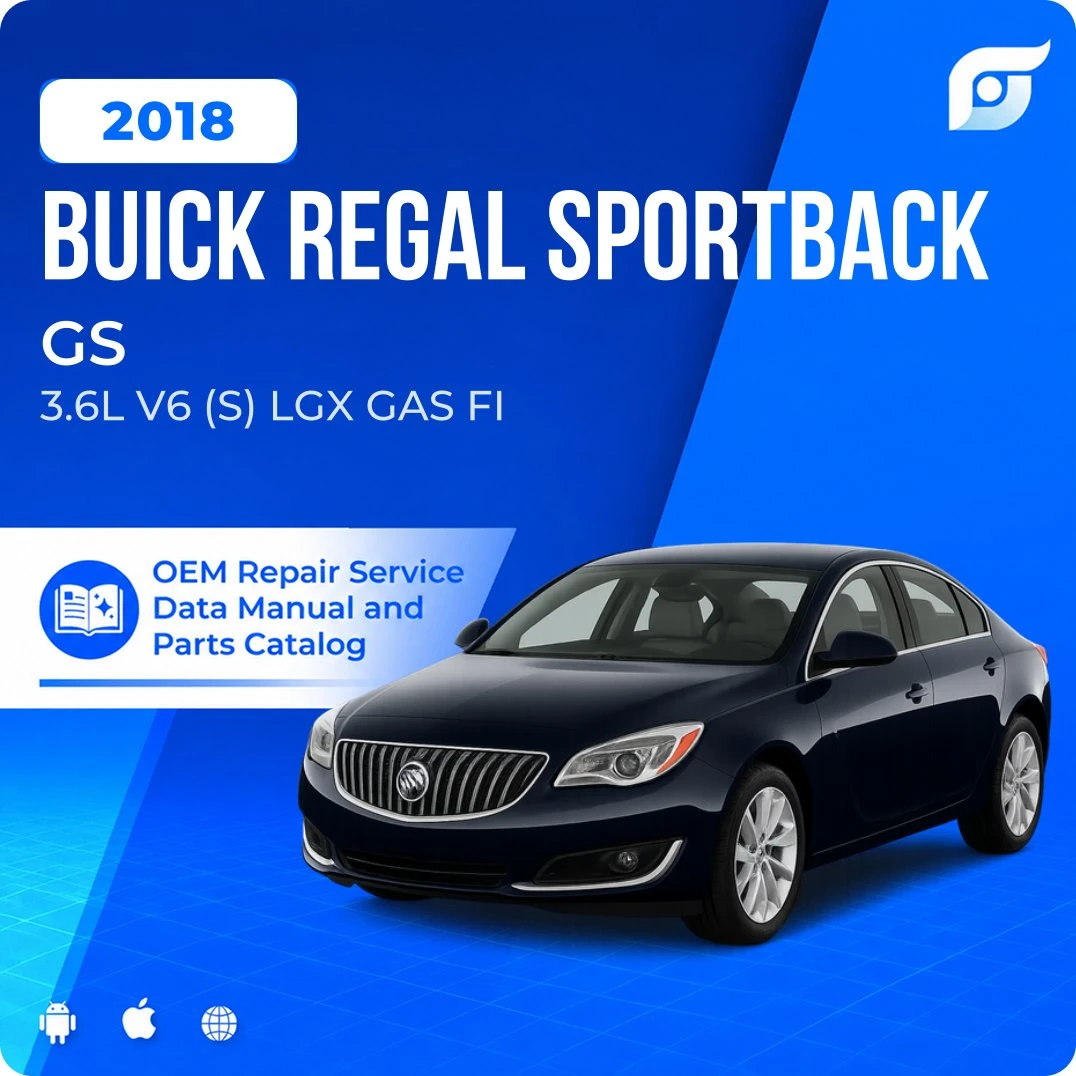 2018 Buick Regal Sportback GS - OEM Repair Service Manual