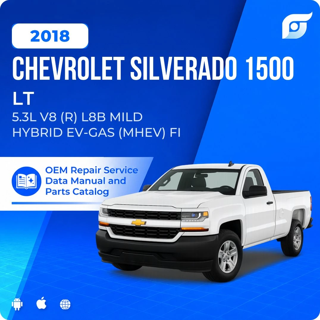2018 Chevrolet Silverado 1500 LT - OEM Repair Service Manual