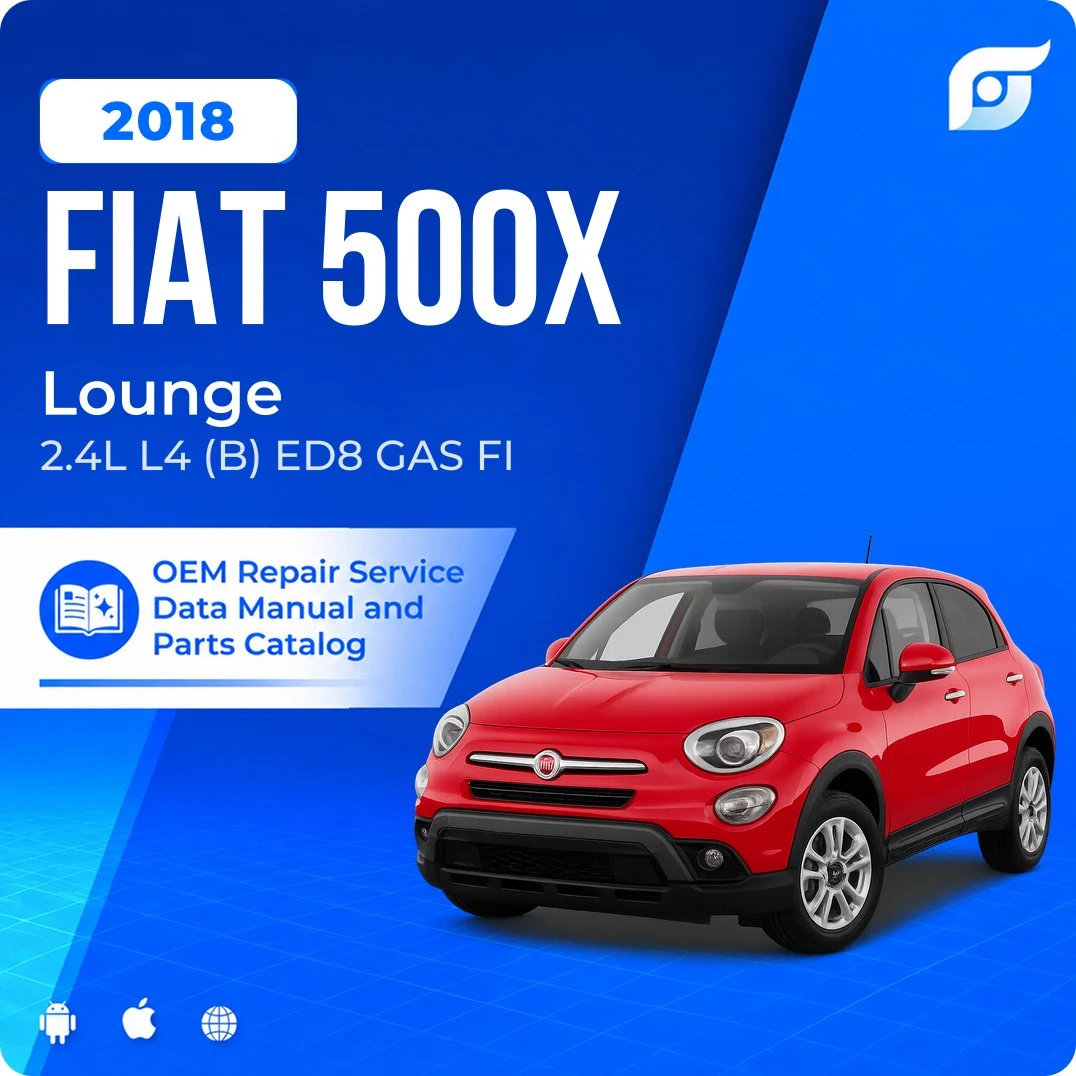 2018 Fiat 500X Lounge - OEM Repair Service Manual
