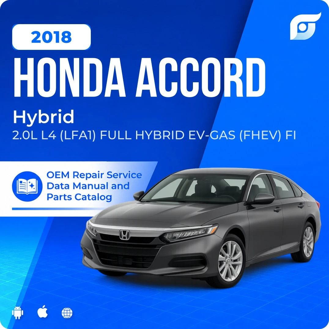 2018 Honda Accord Hybrid - OEM Repair Service Manual