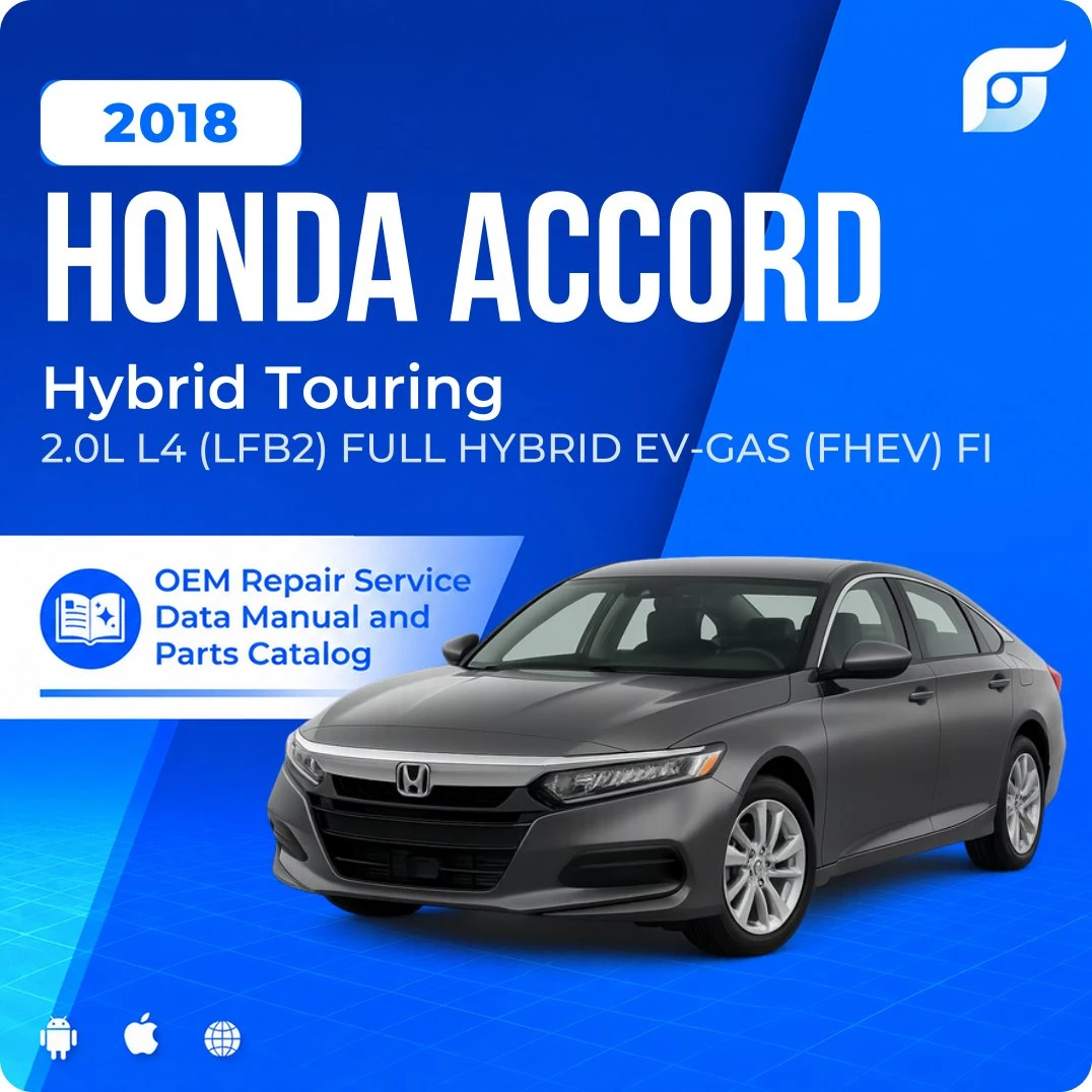 2018 Honda Accord Hybrid Touring - OEM Repair Service Manual