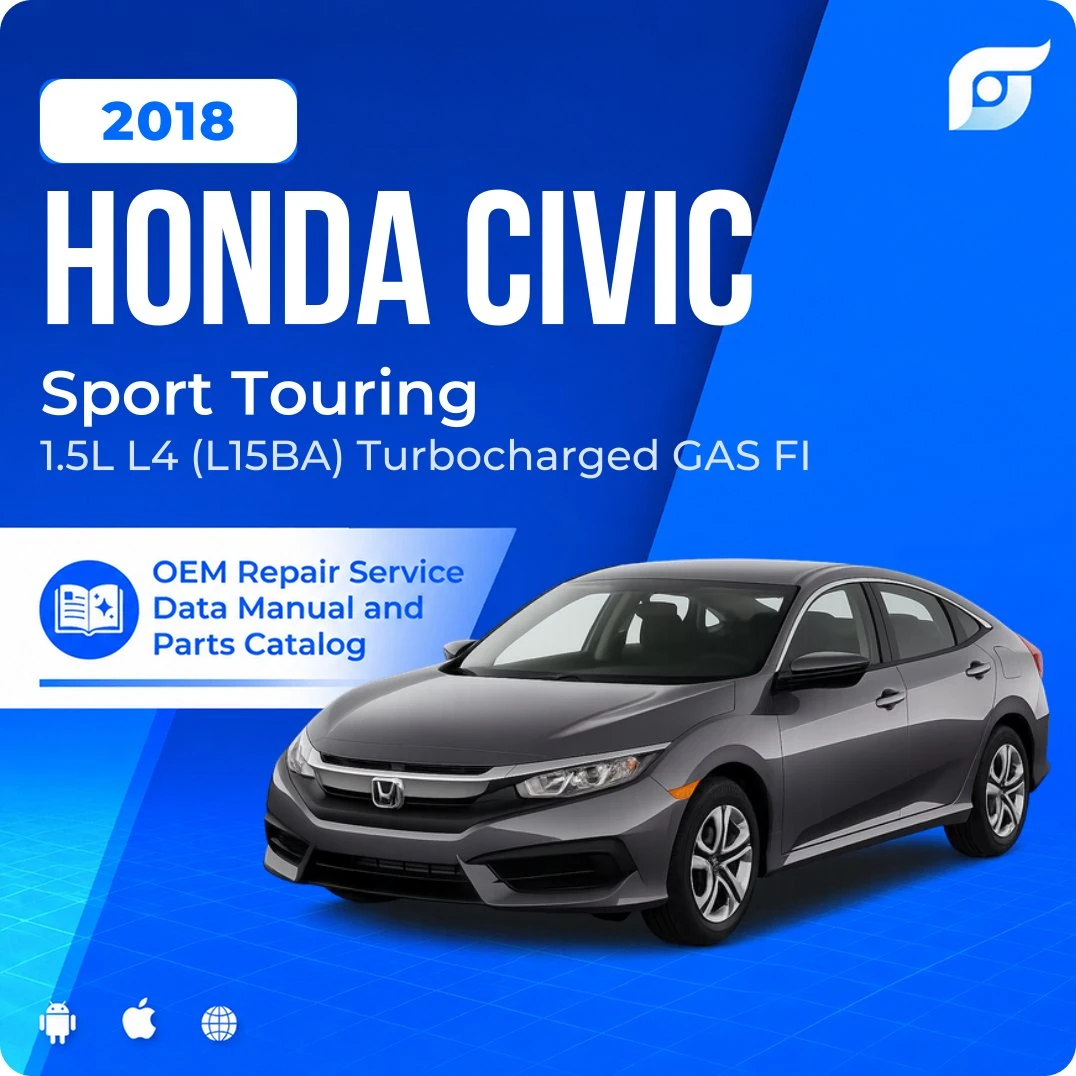 2018 Honda Civic Sport Touring - OEM Repair Service Manual