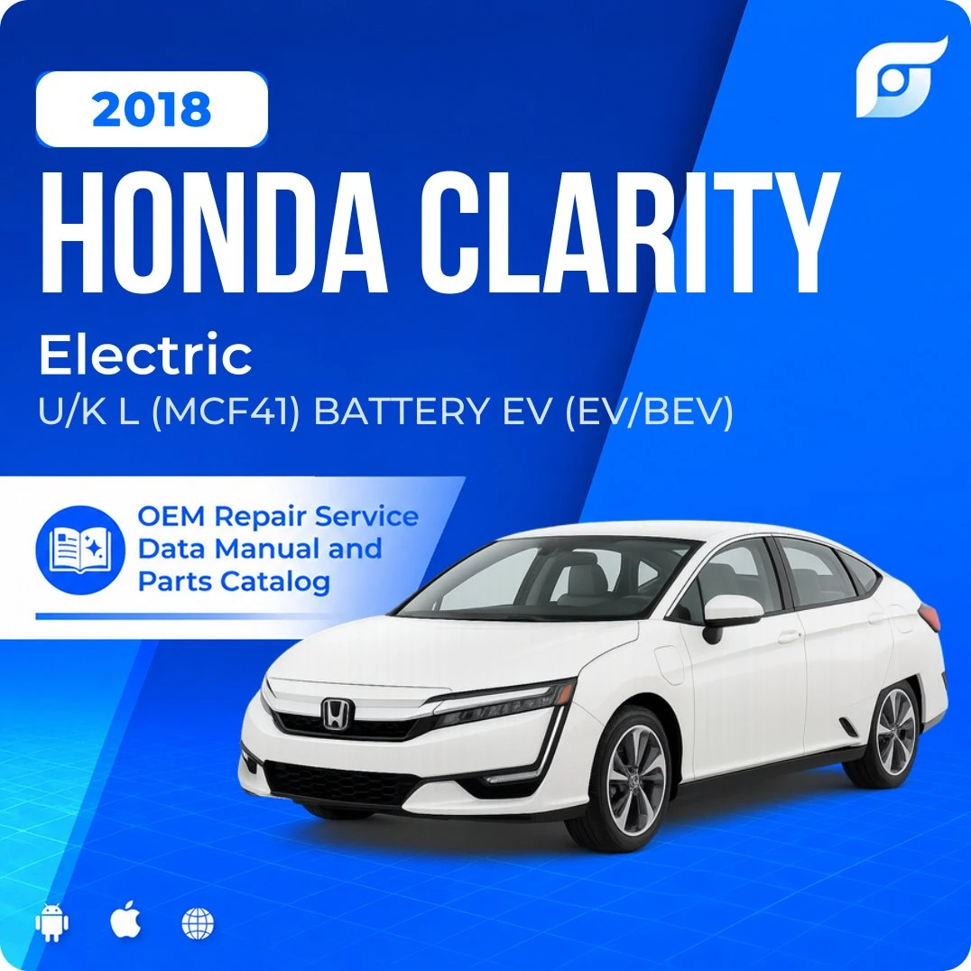 2018 Honda Clarity Electric - OEM Repair Service Manual