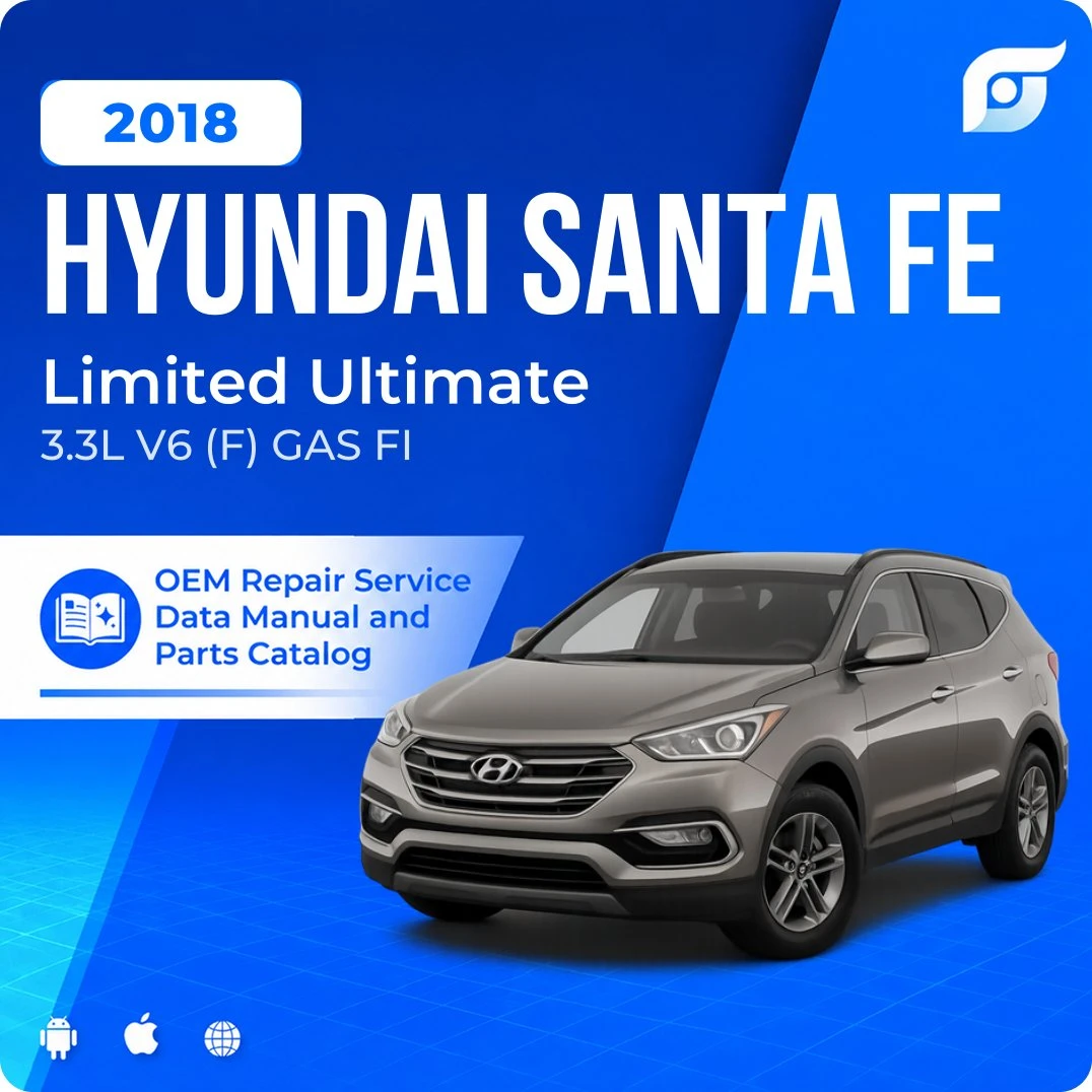 2018 Hyundai Santa Fe Limited Ultimate - OEM Repair Service Manual