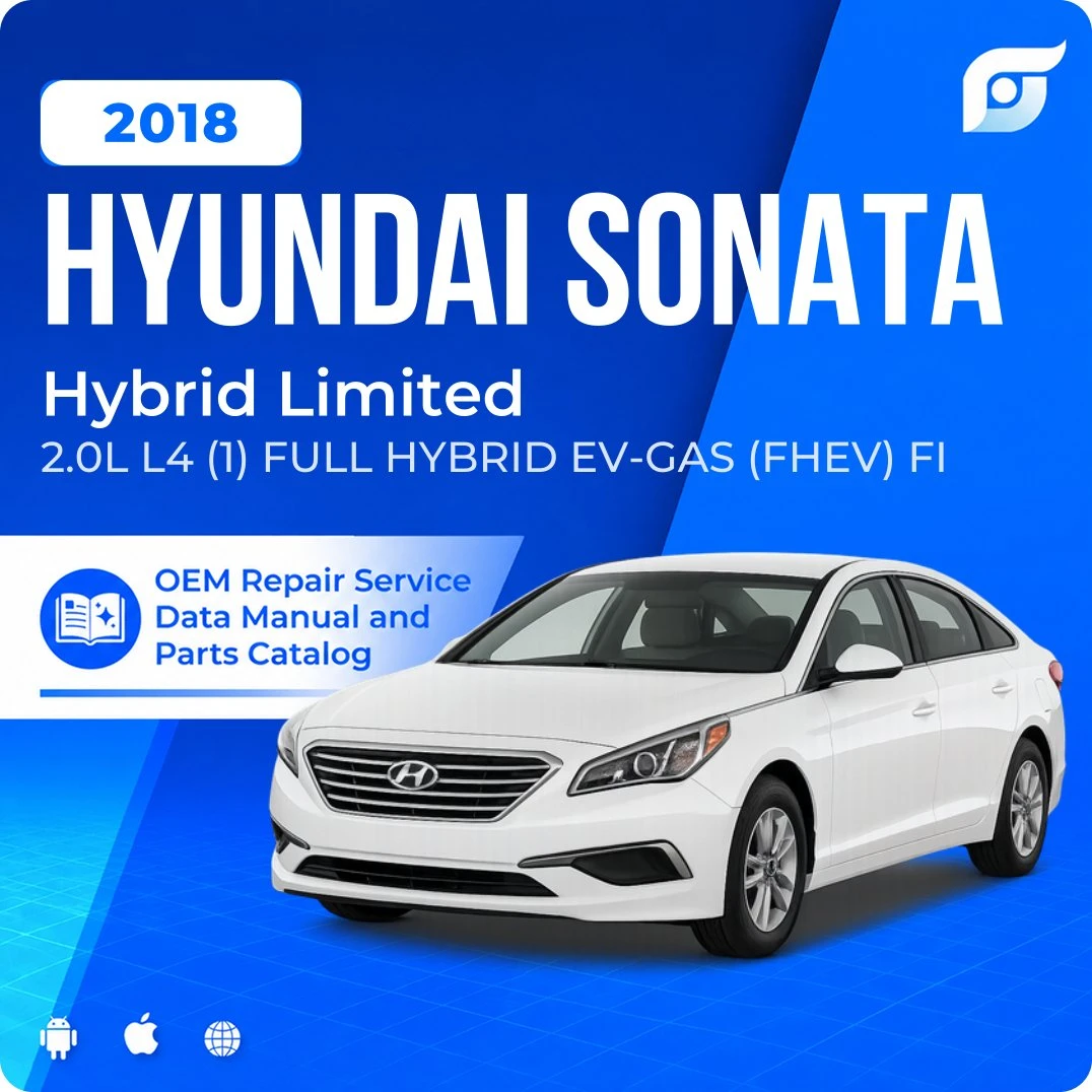 2018 Hyundai Sonata Hybrid Limited - OEM Repair Service Manual