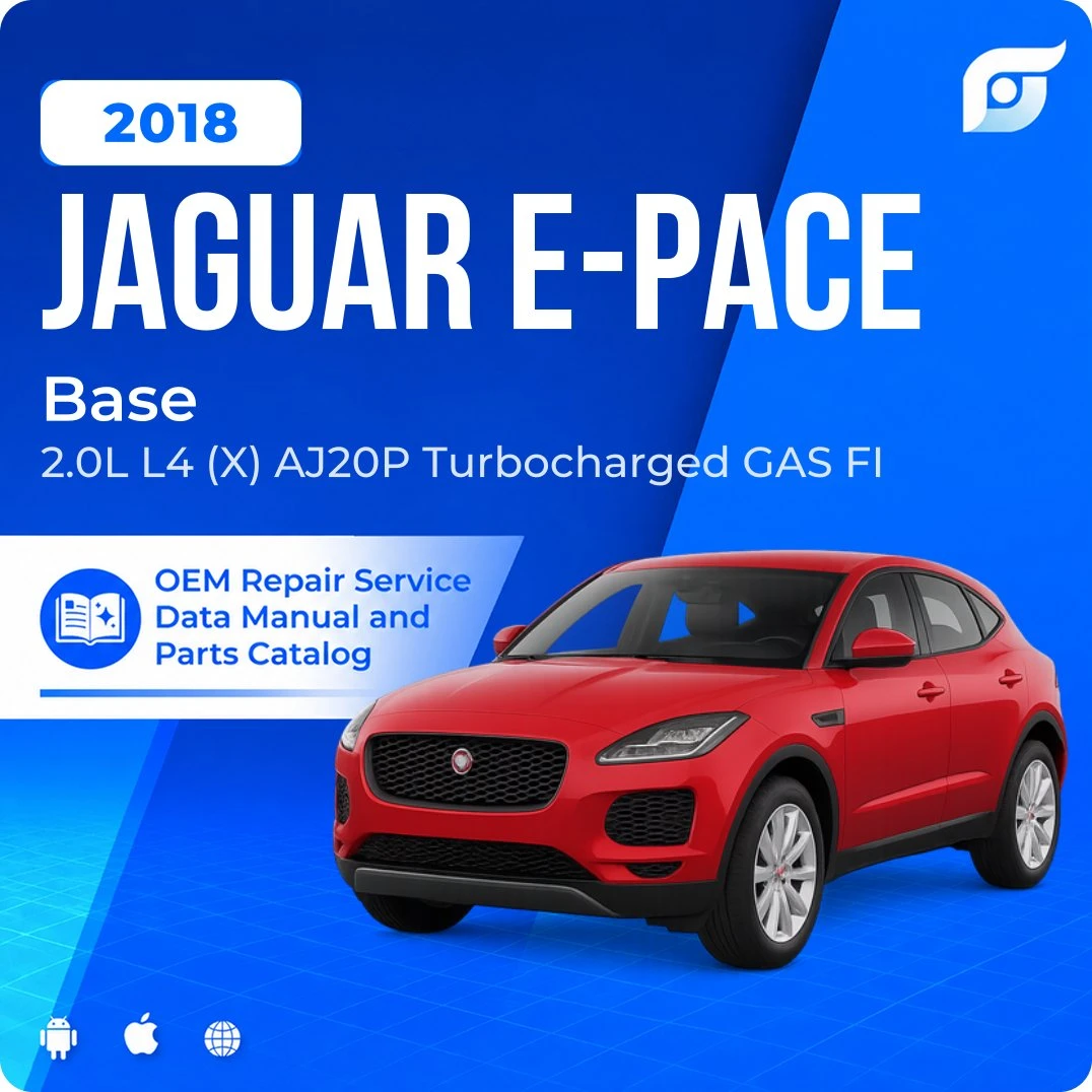 2018 Jaguar E-Pace Base - OEM Repair Service Manual
