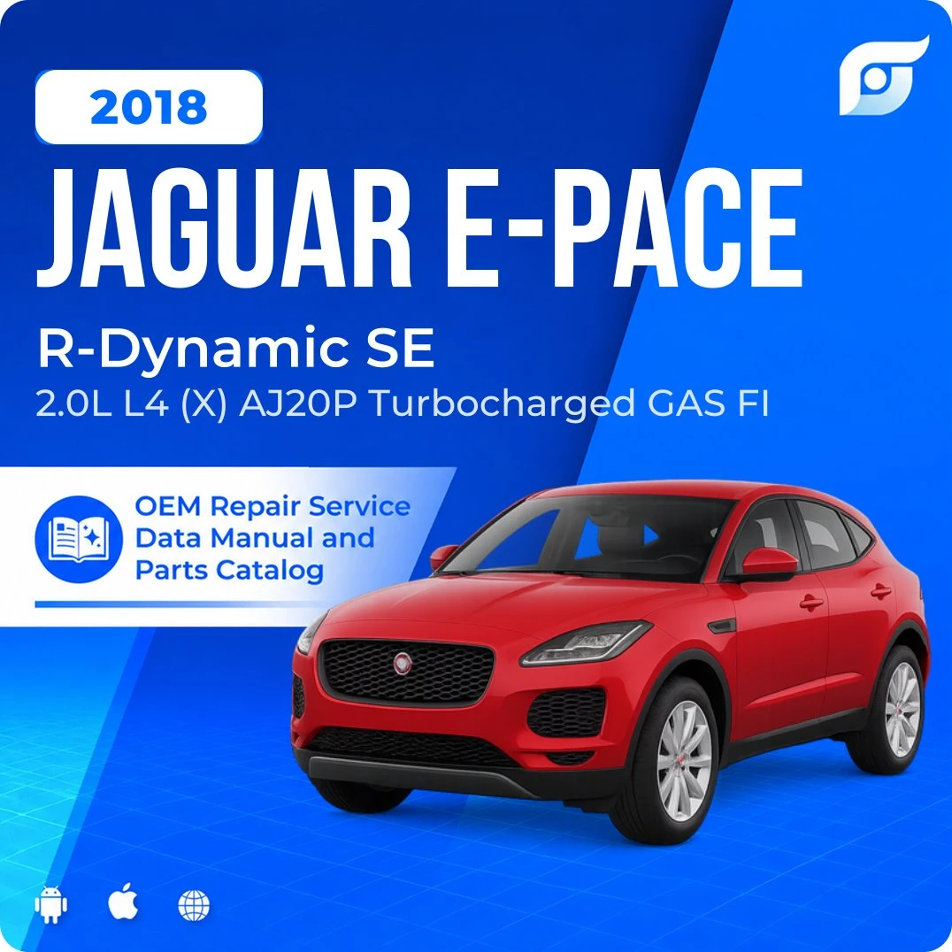 2018 Jaguar E-Pace R-Dynamic SE - OEM Repair Service Manual