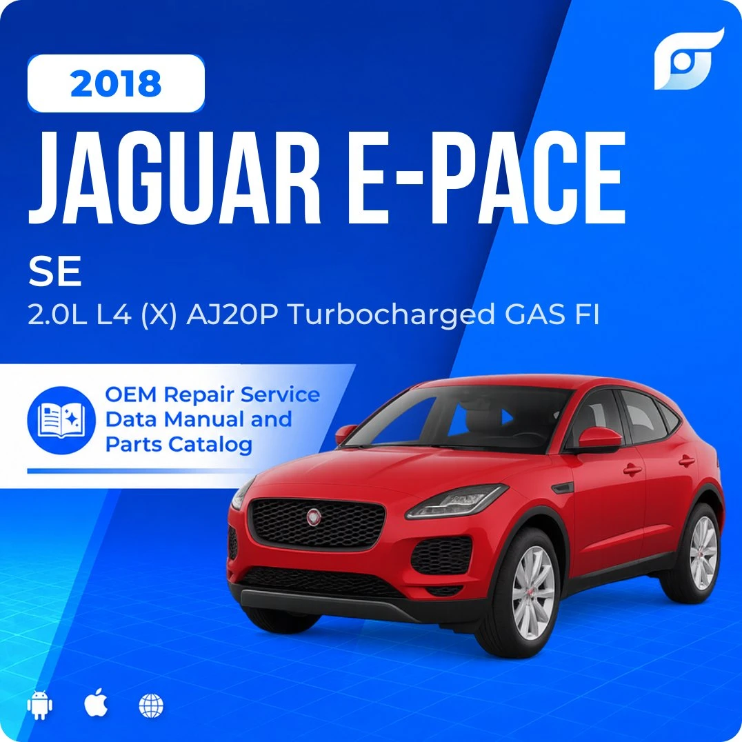 2018 Jaguar E-Pace SE - OEM Repair Service Manual