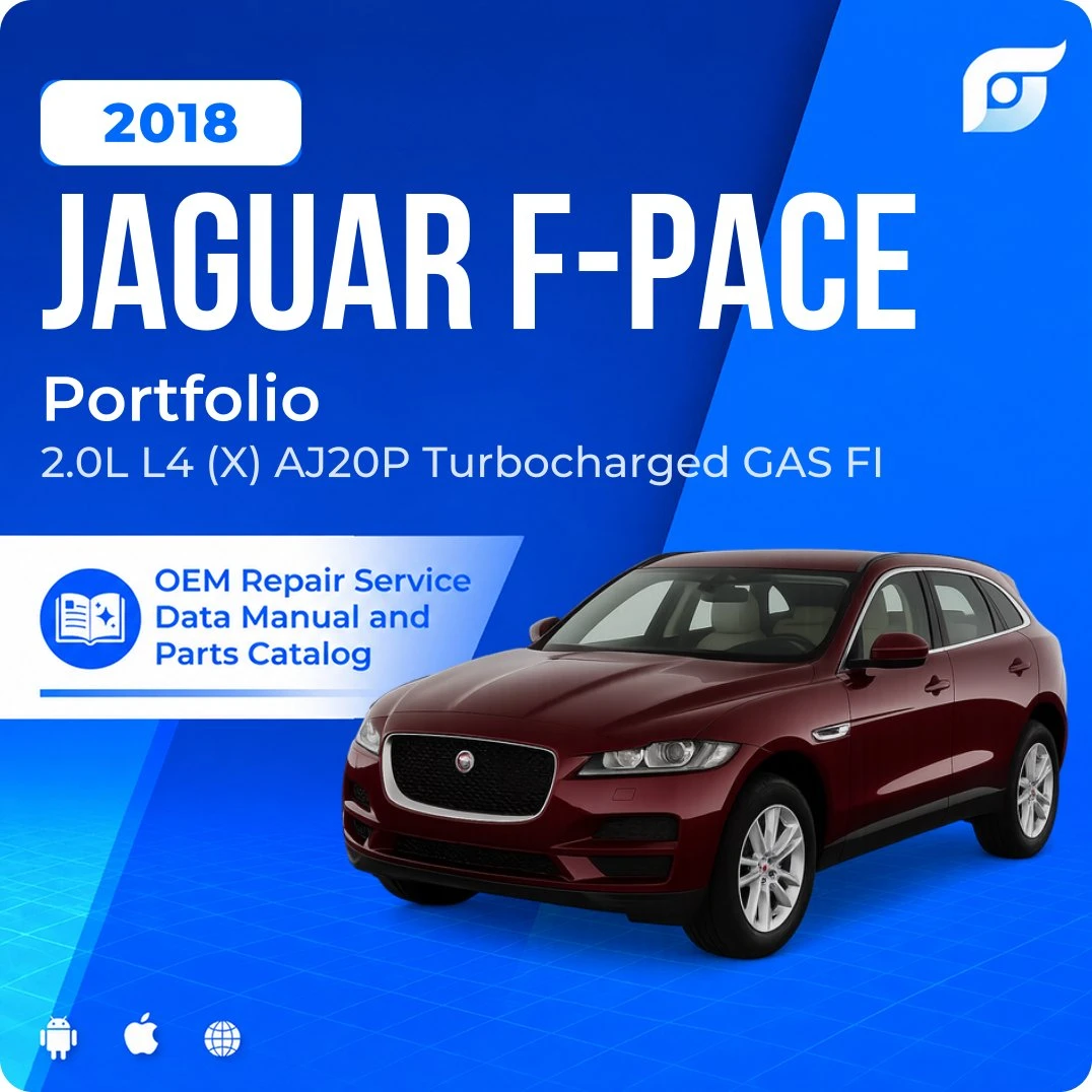 2018 Jaguar F-Pace Portfolio - OEM Repair Service Manual