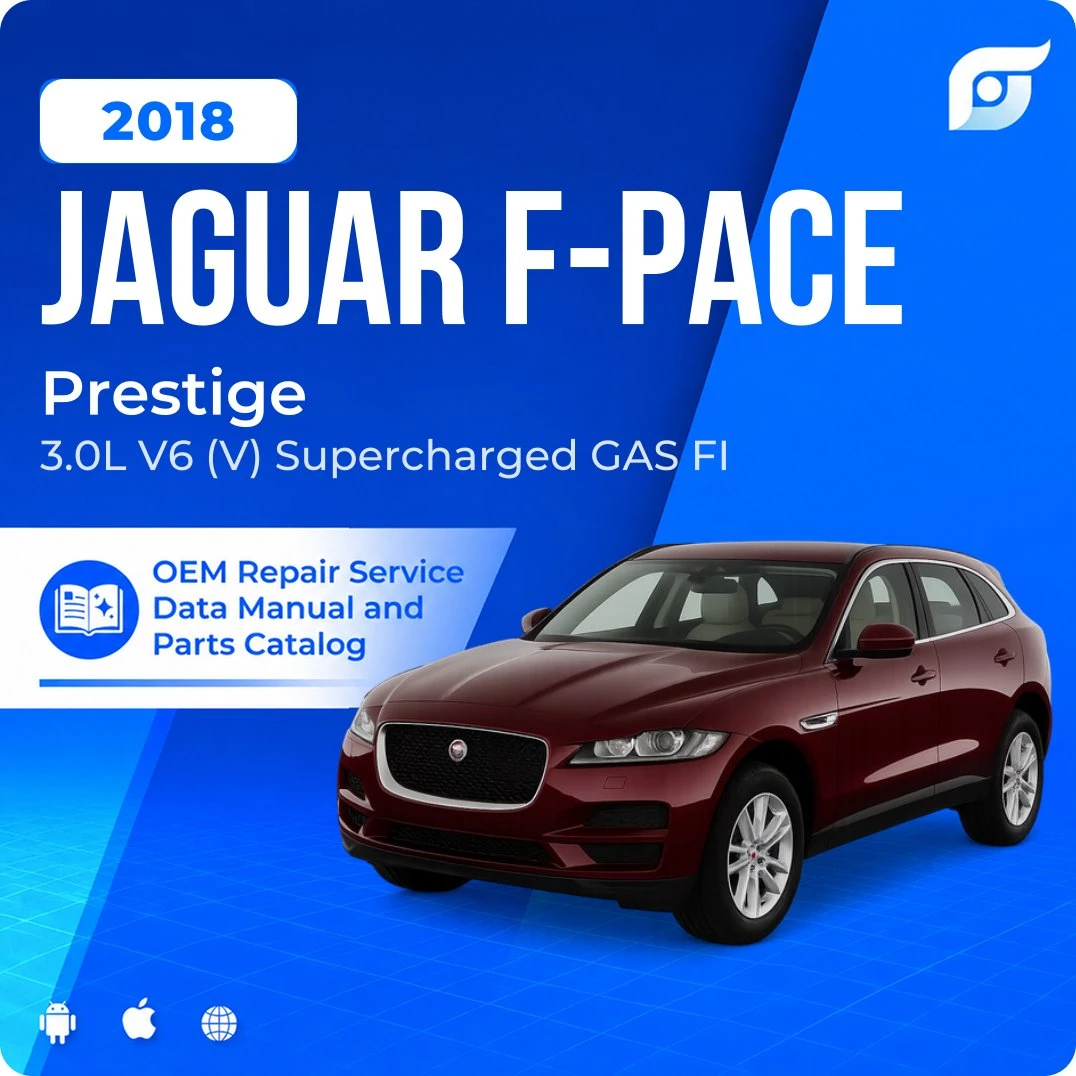 2018 Jaguar F-Pace Prestige - OEM Repair Service Manual