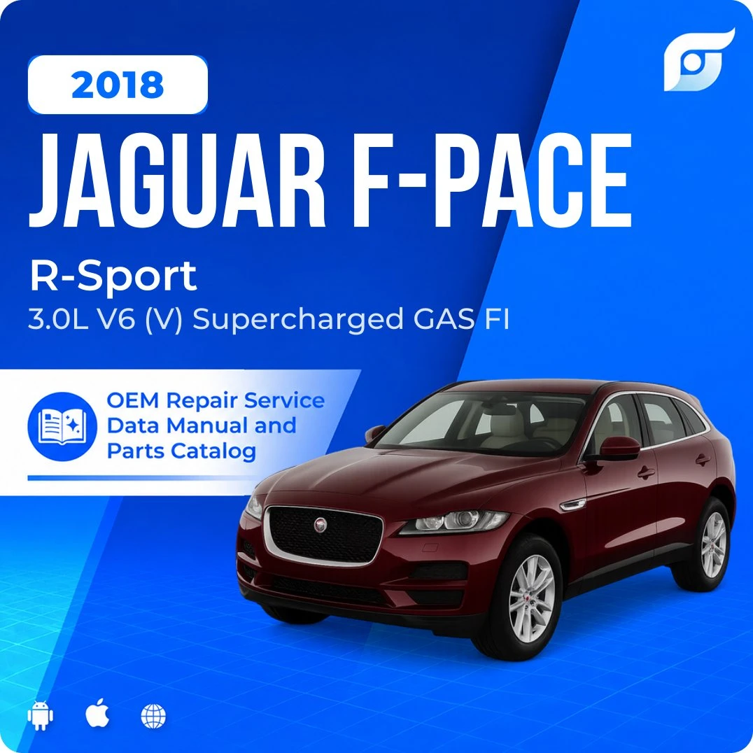 2018 Jaguar F-Pace R-Sport - OEM Repair Service Manual