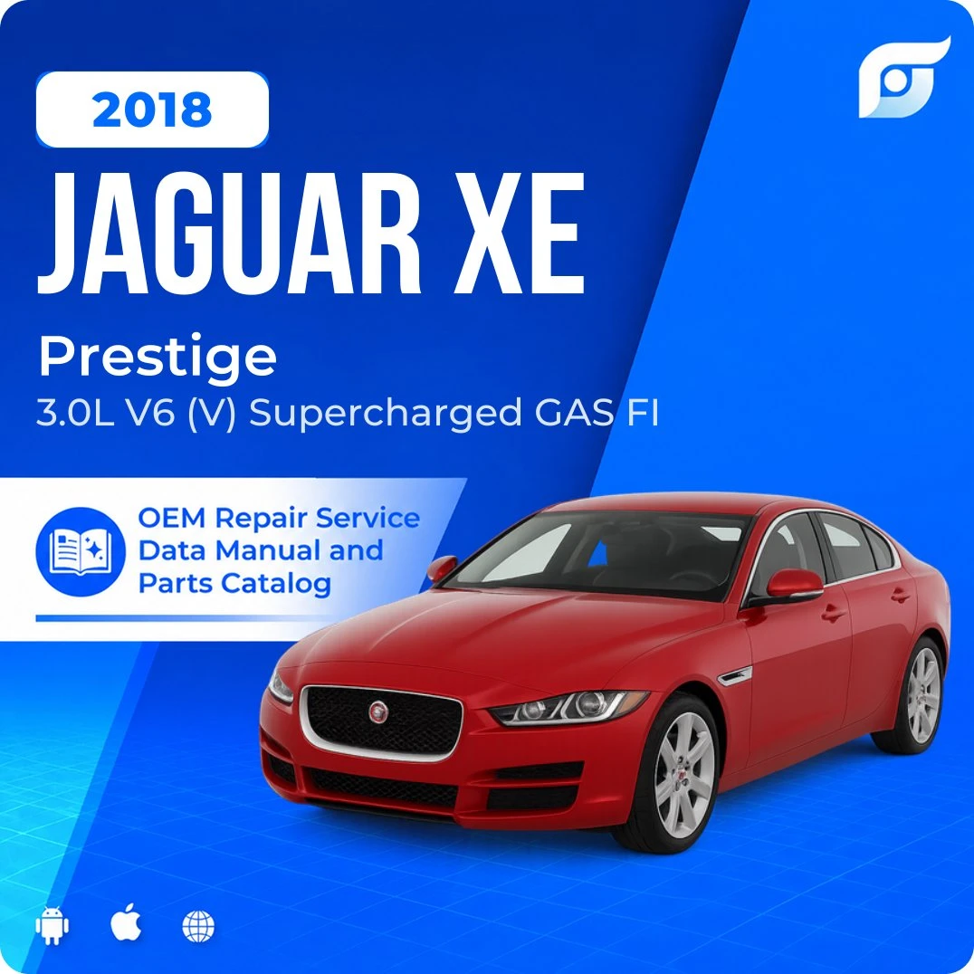 2018 Jaguar XE Prestige - OEM Repair Service Manual