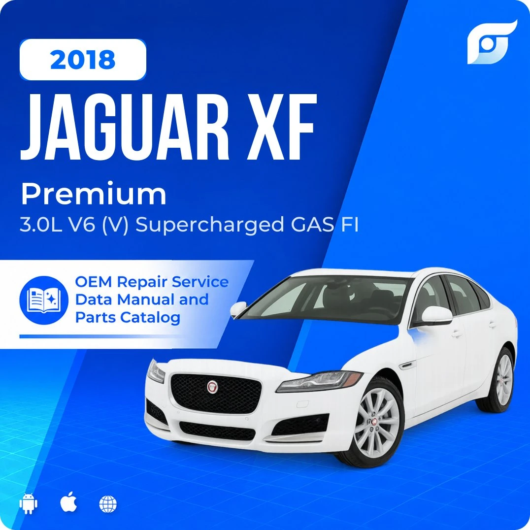2018 Jaguar XF Premium - OEM Repair Service Manual