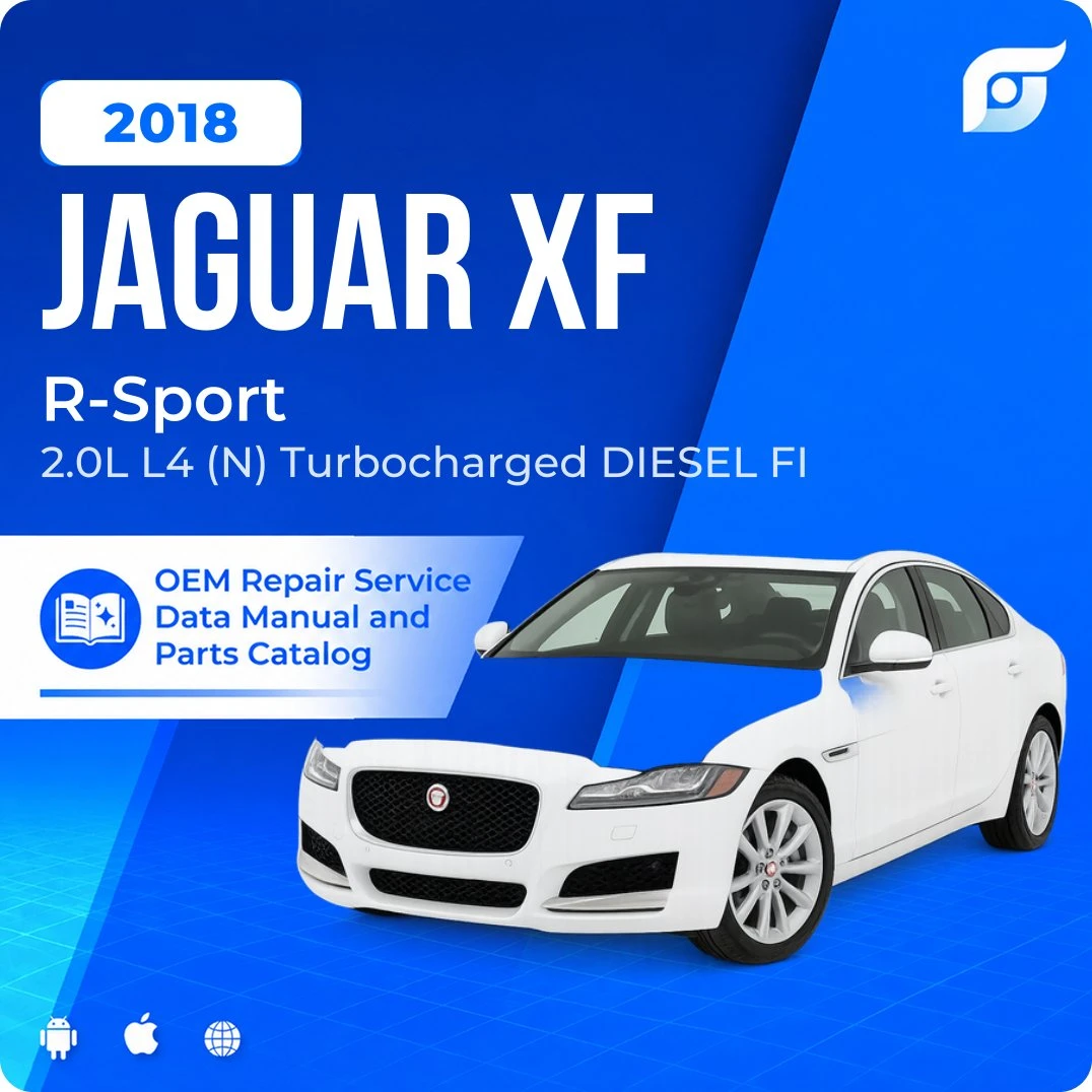 2018 Jaguar XF R-Sport - OEM Repair Service Manual