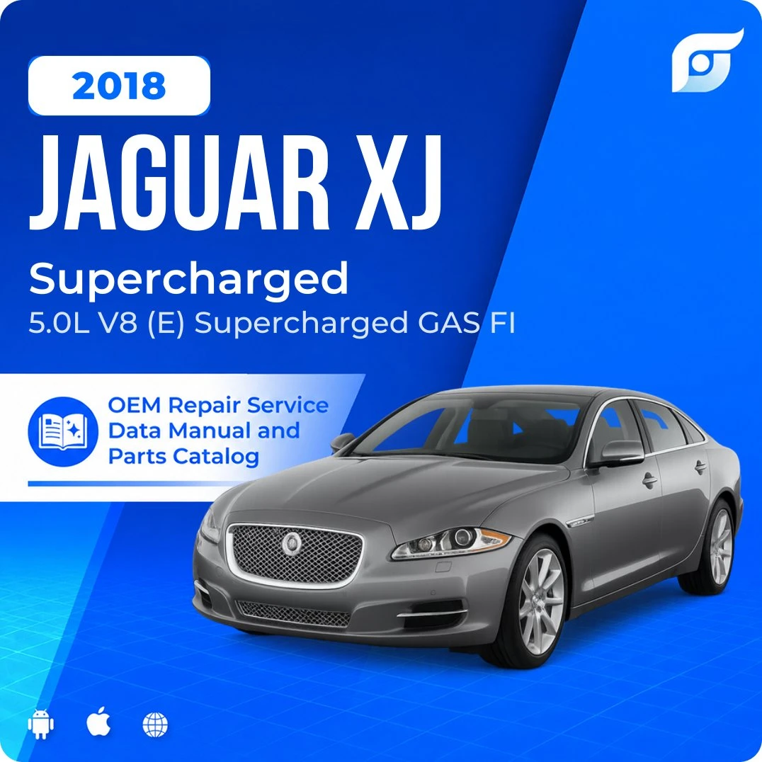 2018 Jaguar XJ Supercharged - OEM Repair Service Manual