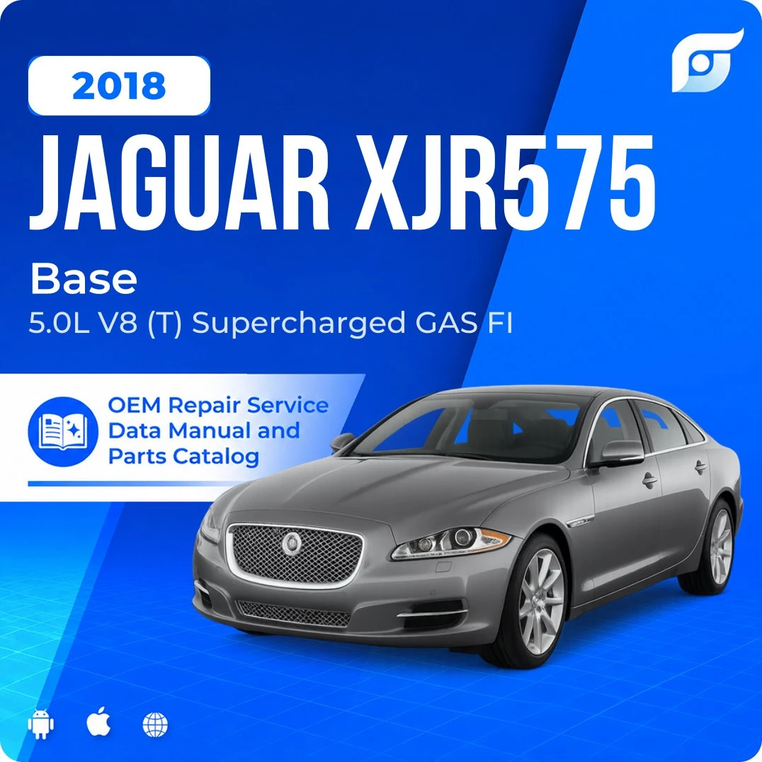 2018 Jaguar XJR575 Base - OEM Repair Service Manual