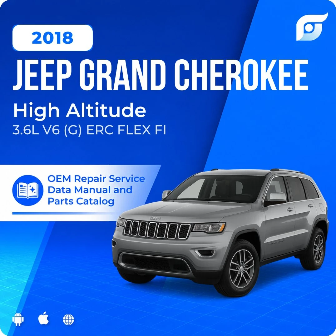 2018 Jeep Grand Cherokee High Altitude - OEM Repair Service Manual