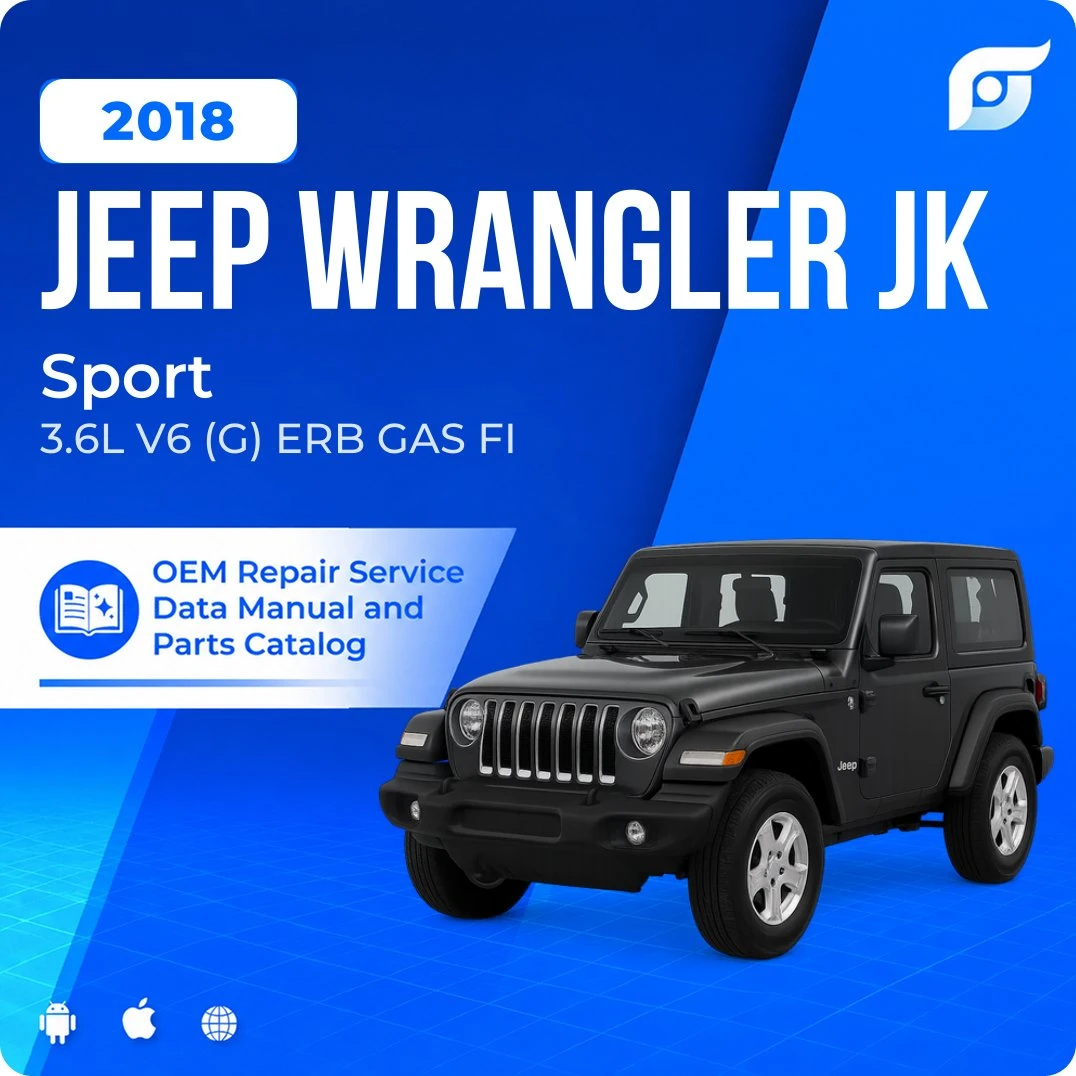 2018 Jeep Wrangler JK Sport - OEM Repair Service Manual