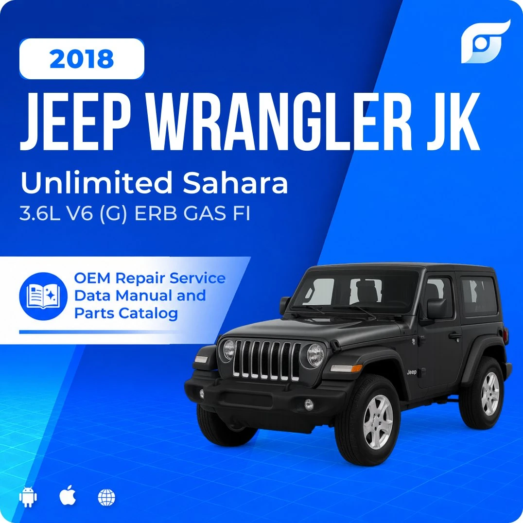2018 Jeep Wrangler JK Unlimited Sahara - OEM Repair Service Manual