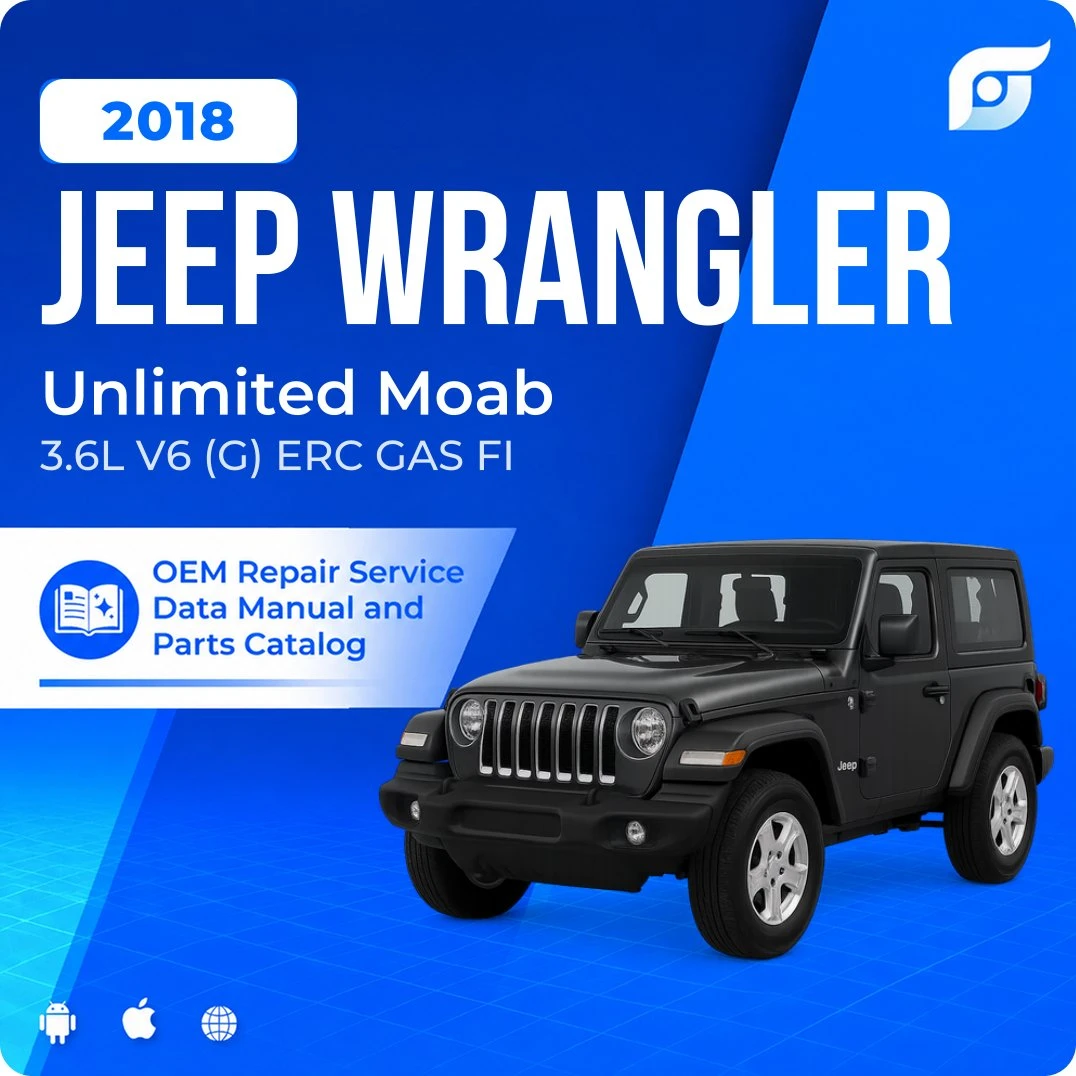 2018 Jeep Wrangler Unlimited Moab - OEM Repair Service Manual