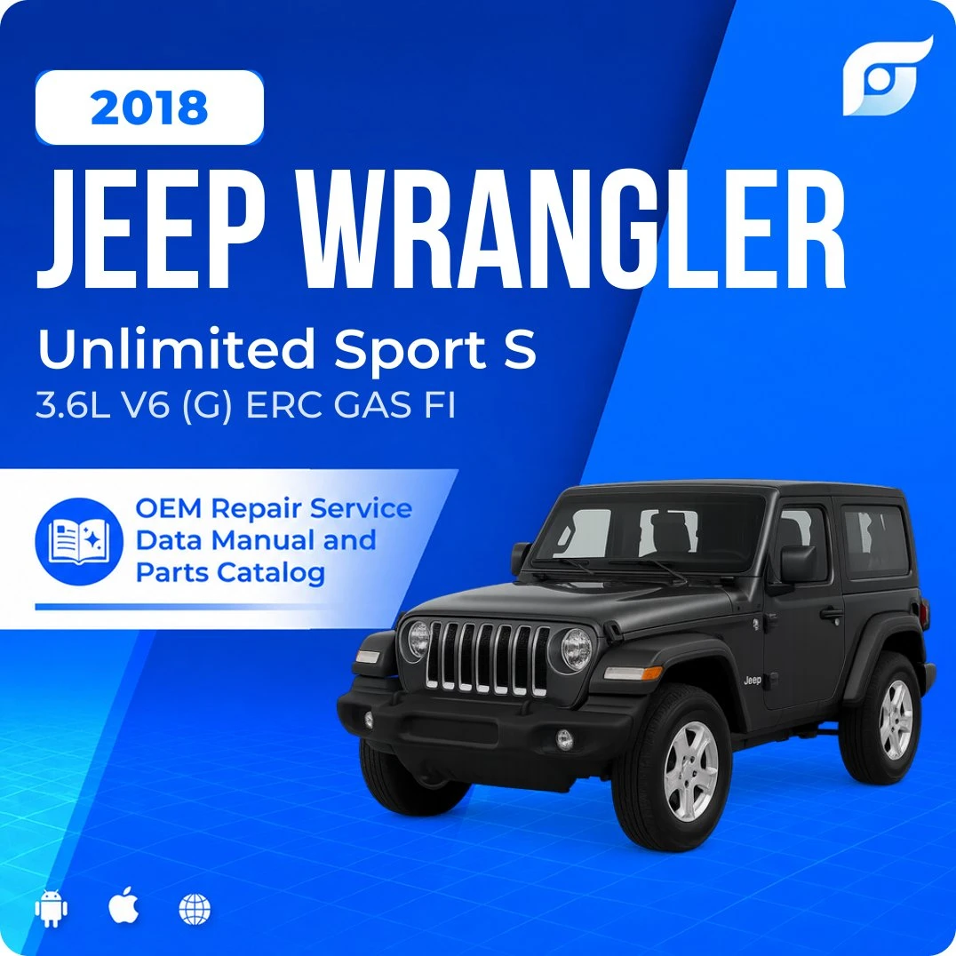 2018 Jeep Wrangler Unlimited Sport S - OEM Repair Service Manual