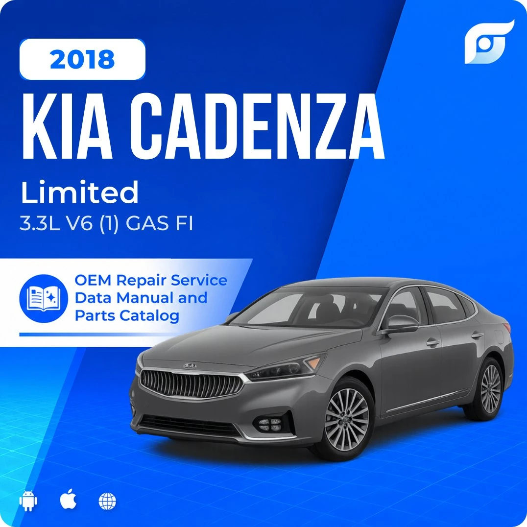 2018 Kia Cadenza Limited - OEM Repair Service Manual