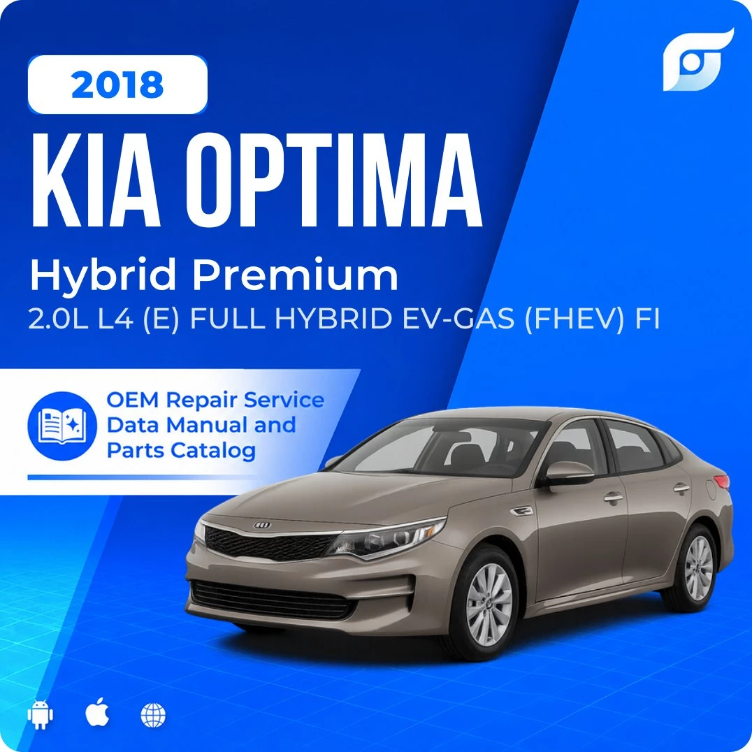 2018 Kia Optima Hybrid Premium - OEM Repair Service Manual