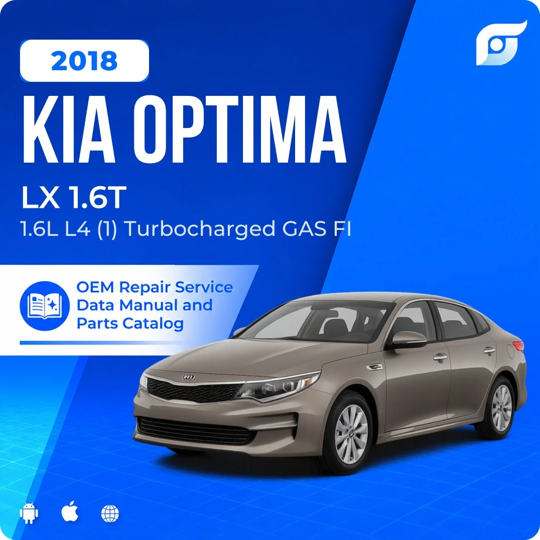 2018 Kia Optima LX 1.6T - OEM Repair Service Manual