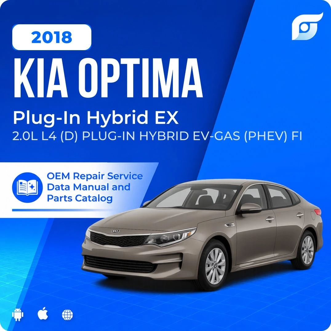 2018 Kia Optima Plug-In Hybrid EX - OEM Repair Service Manual