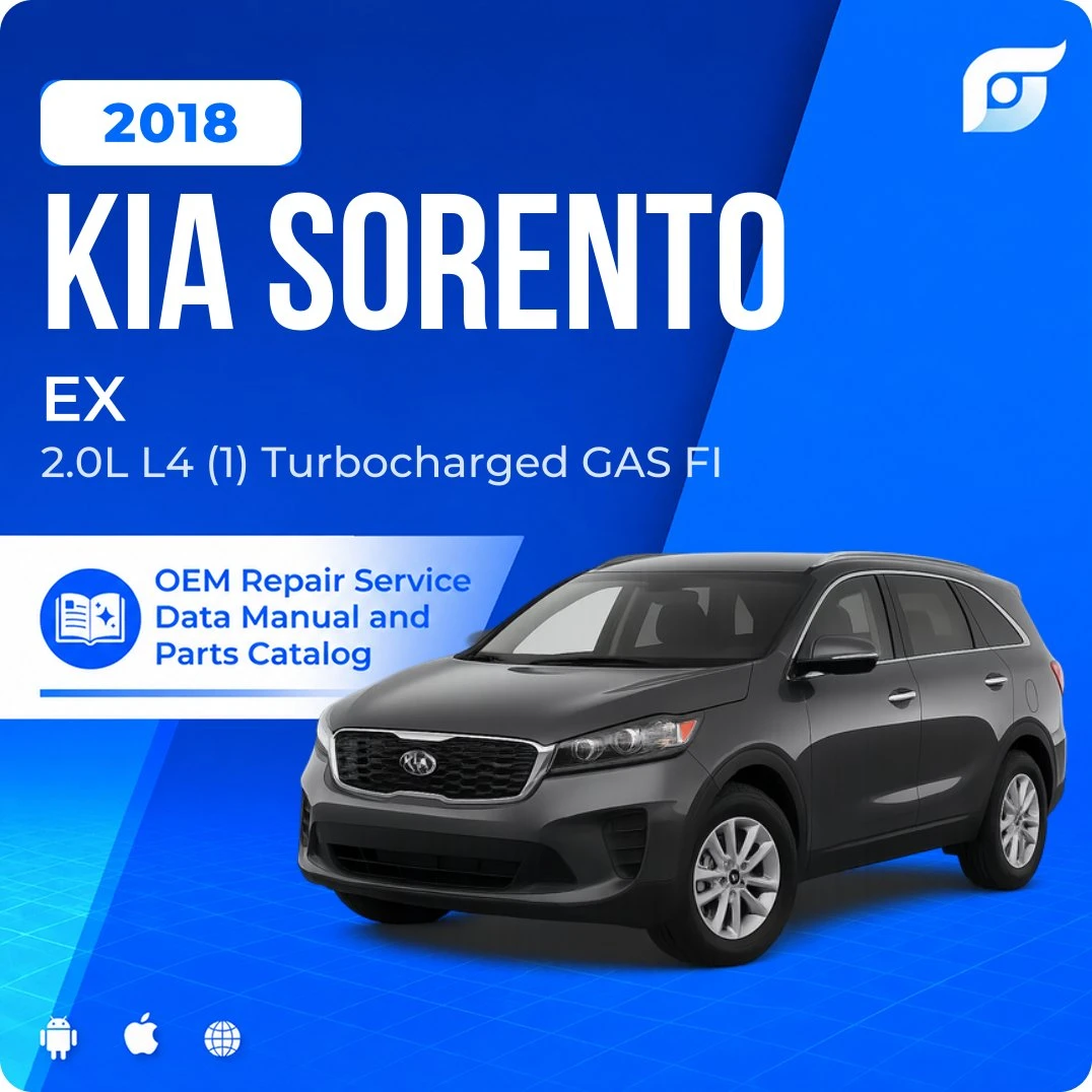 2018 Kia Sorento EX - OEM Repair Service Manual