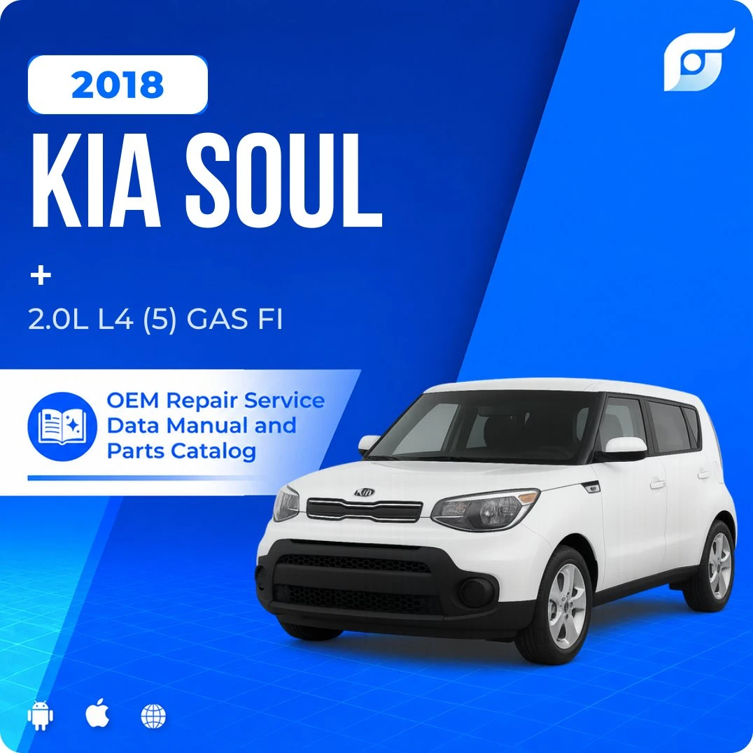 2018 Kia Soul + - OEM Repair Service Manual