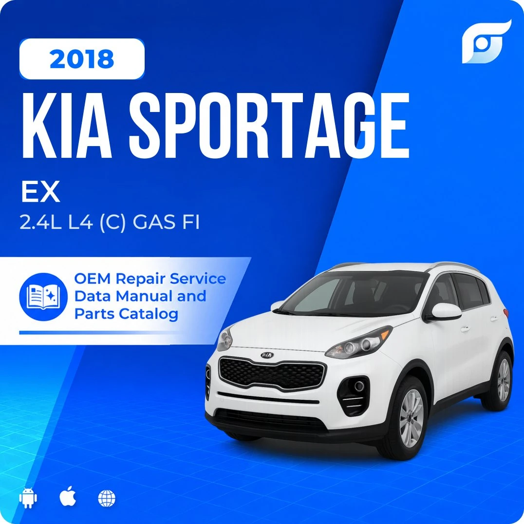 2018 Kia Sportage EX - OEM Repair Service Manual