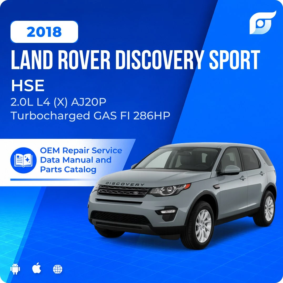 2018 Land Rover Discovery Sport HSE - OEM Repair Service Manual