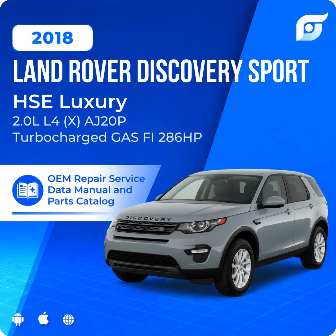 2018 Land Rover Discovery Sport HSE Luxury - OEM Repair Service Manual