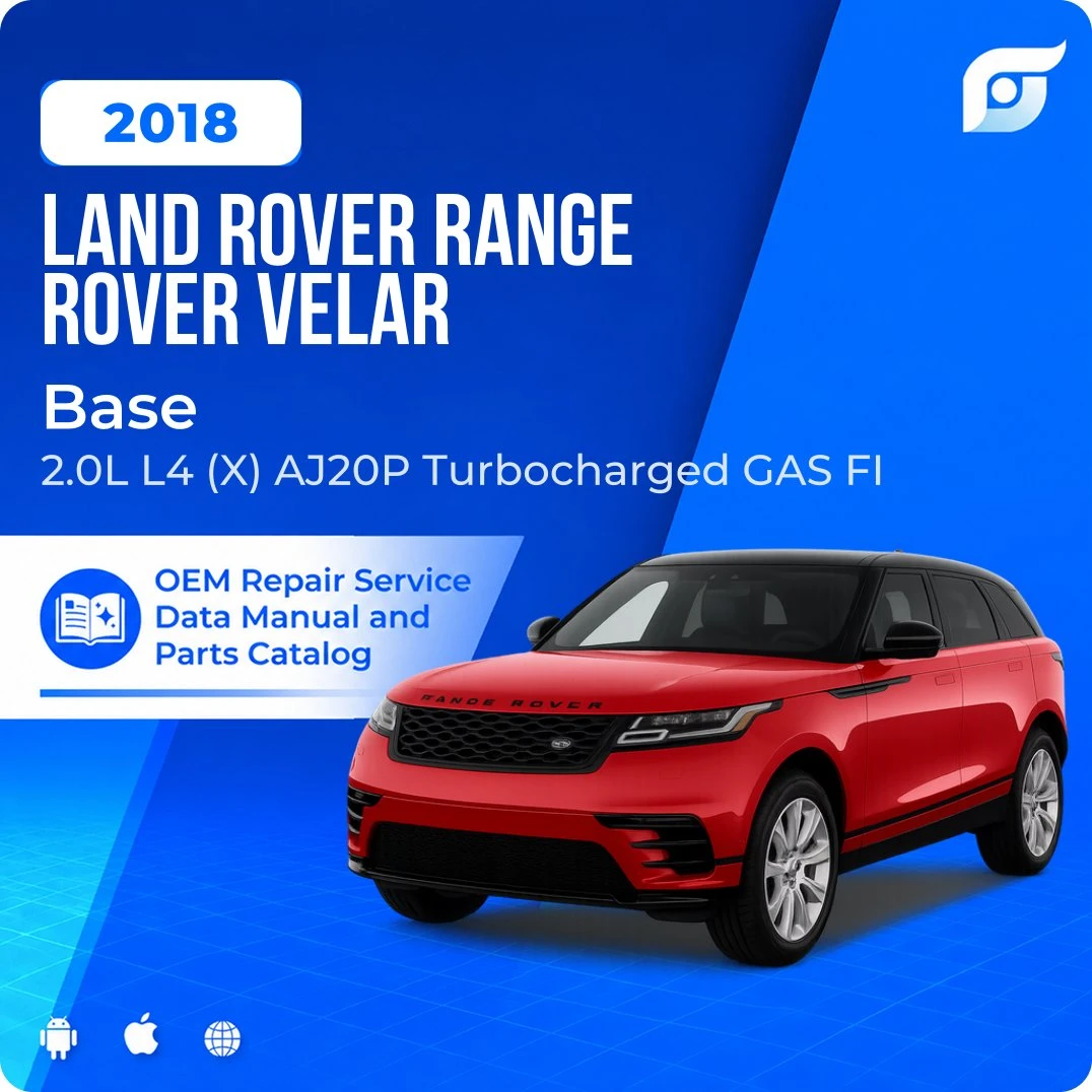 2018 Land Rover Range Rover Velar Base - OEM Repair Service Manual