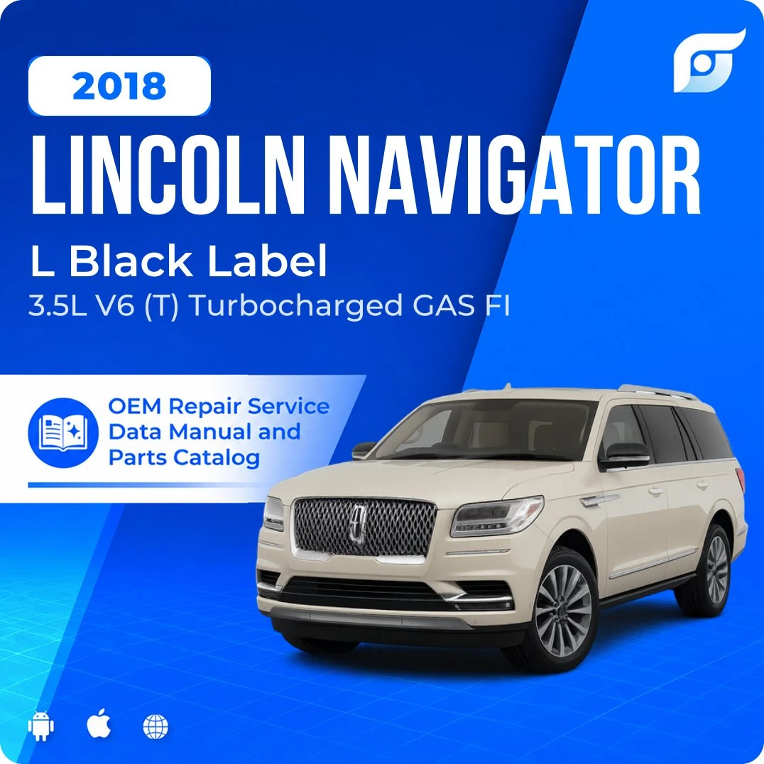 2018 Lincoln Navigator L Black Label - OEM Repair Service Manual