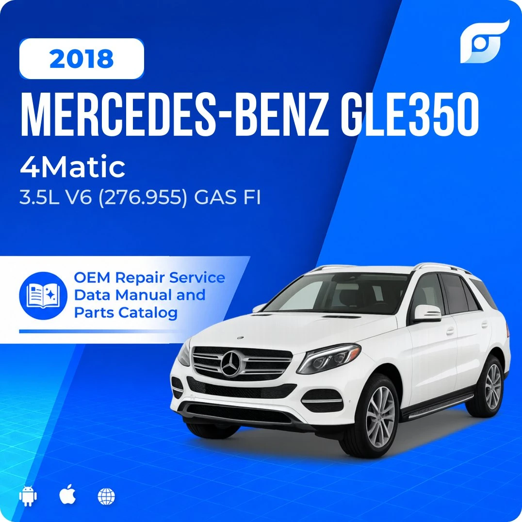 2018 Mercedes-Benz GLE350 4Matic - OEM Repair Service Manual