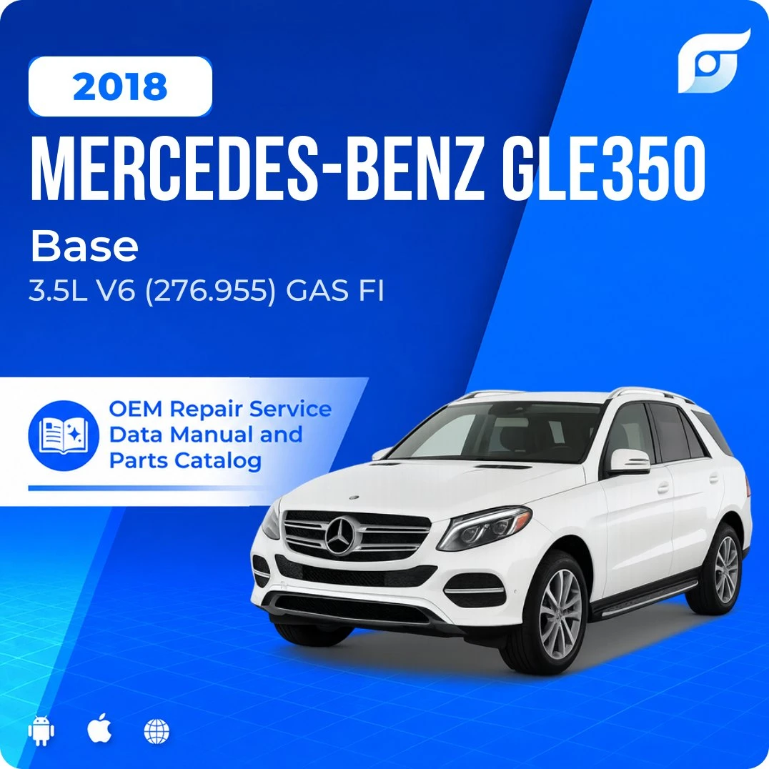 2018 Mercedes-Benz GLE350 Base - OEM Repair Service Manual